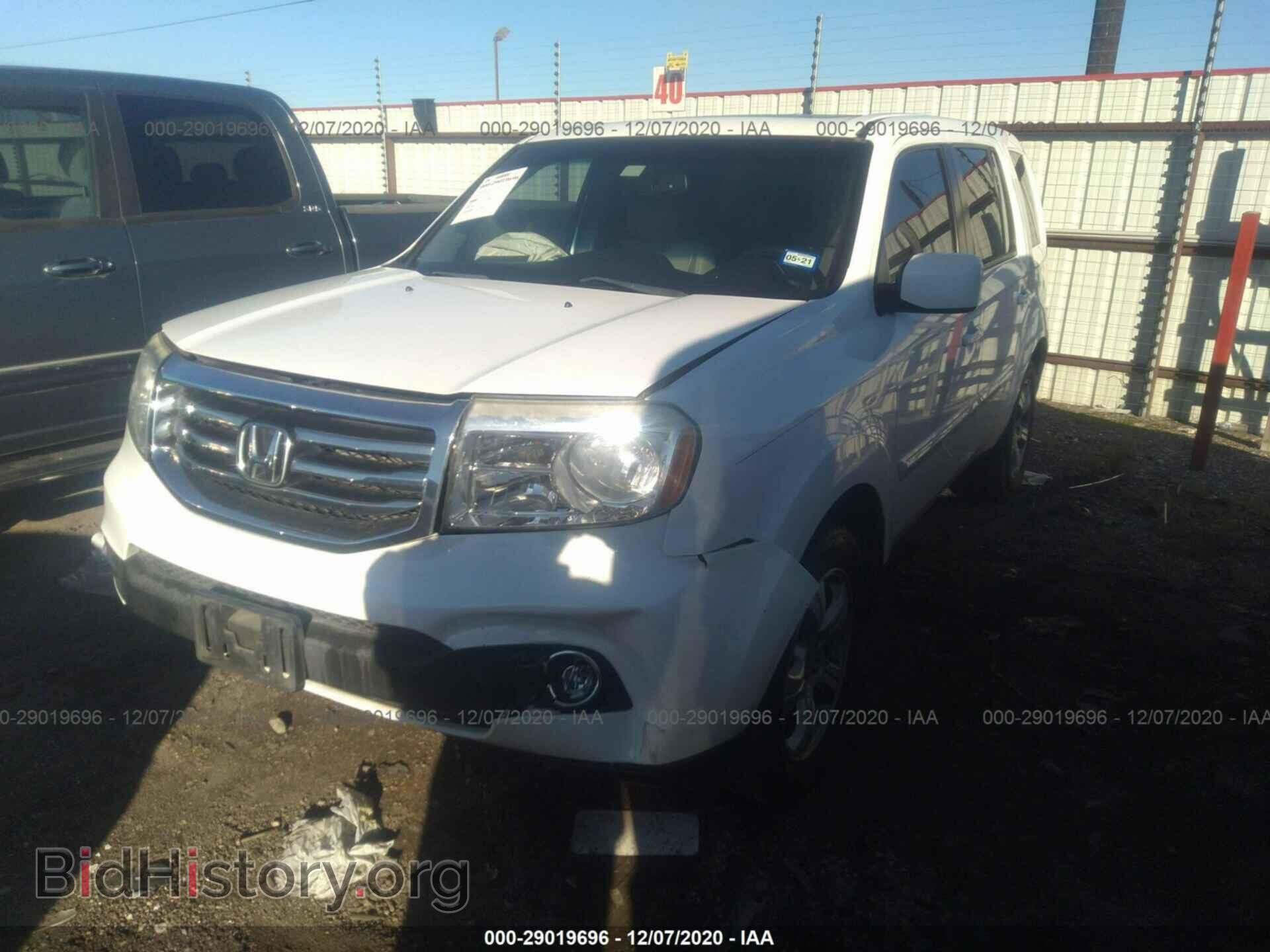 2012 HONDA PILOT - VIN: 5FNYF3H53CB033809 - Фото 2