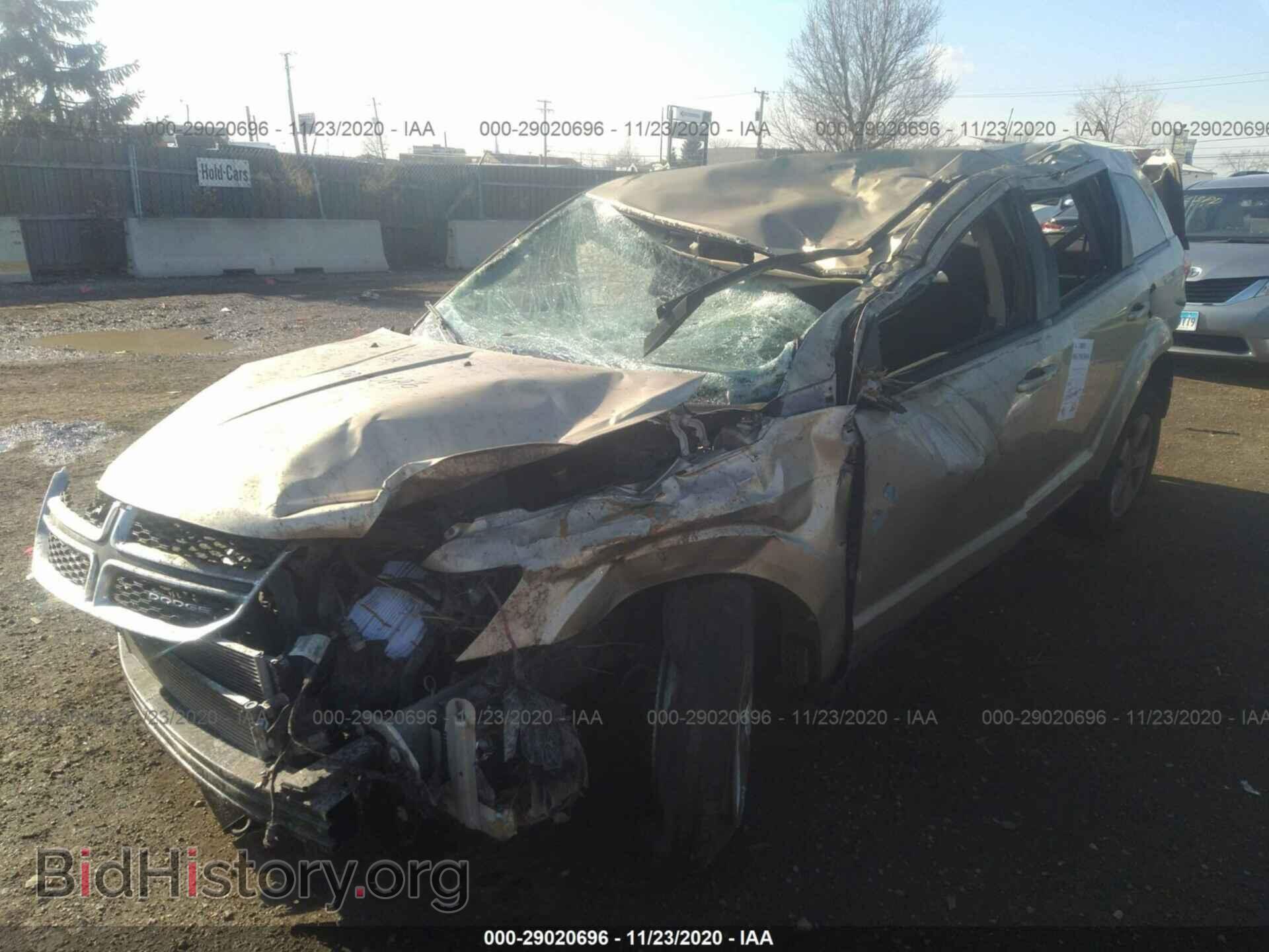 2011 DODGE JOURNEY - VIN: 3D4PH1FG4BT531745 - Фото 2
