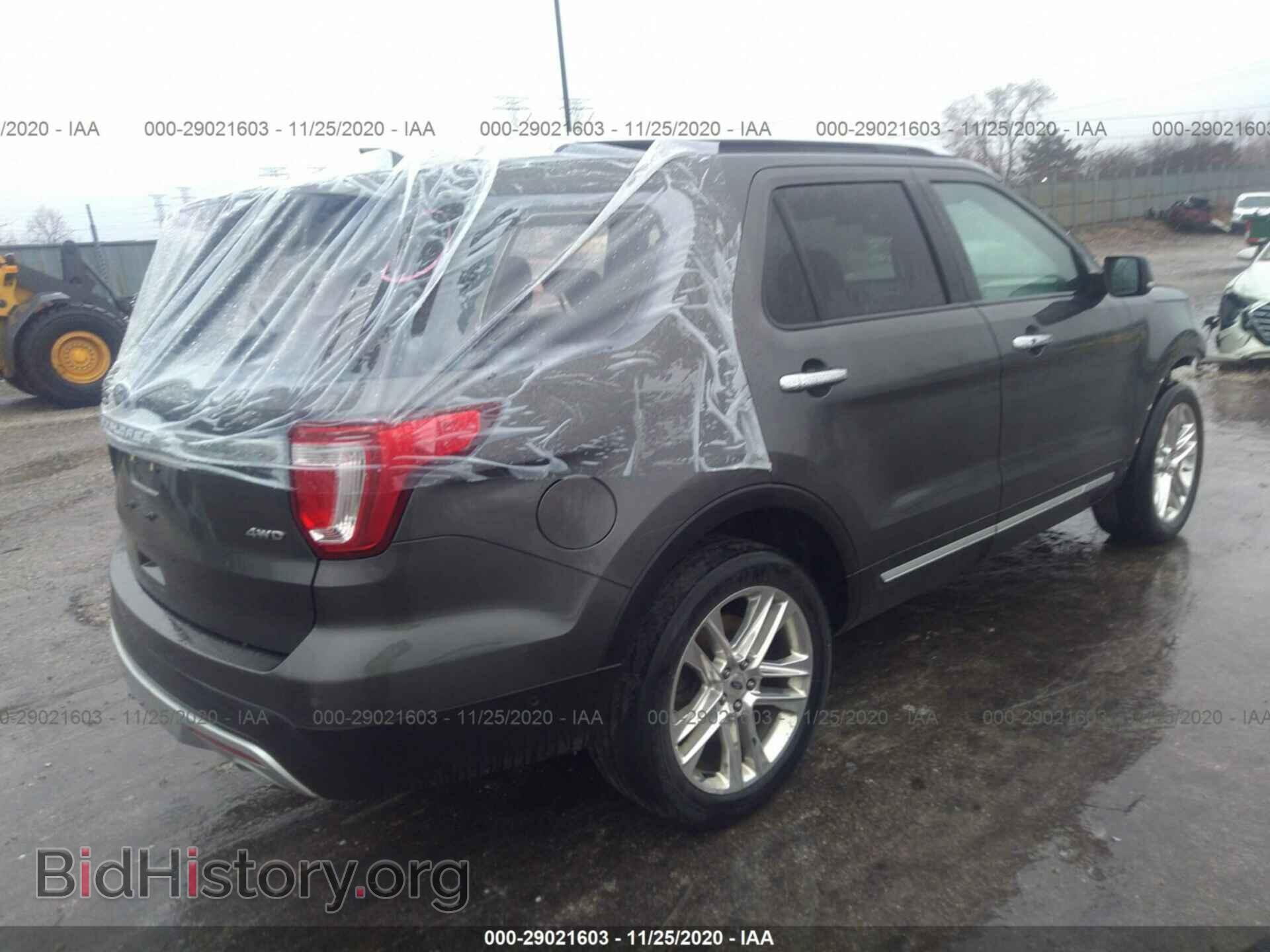 2017 FORD EXPLORER - VIN: 1FM5K8F81HGC96432 - Фото 4