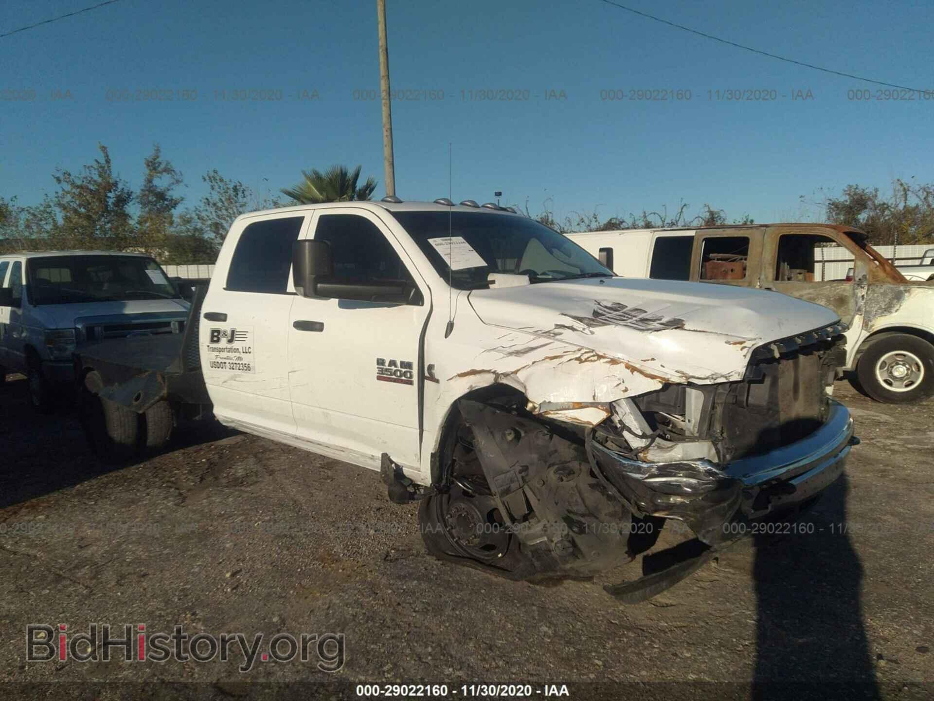 Фотография 3C7WRTCL0JG363115 - RAM 3500 CHASSIS CAB 2018