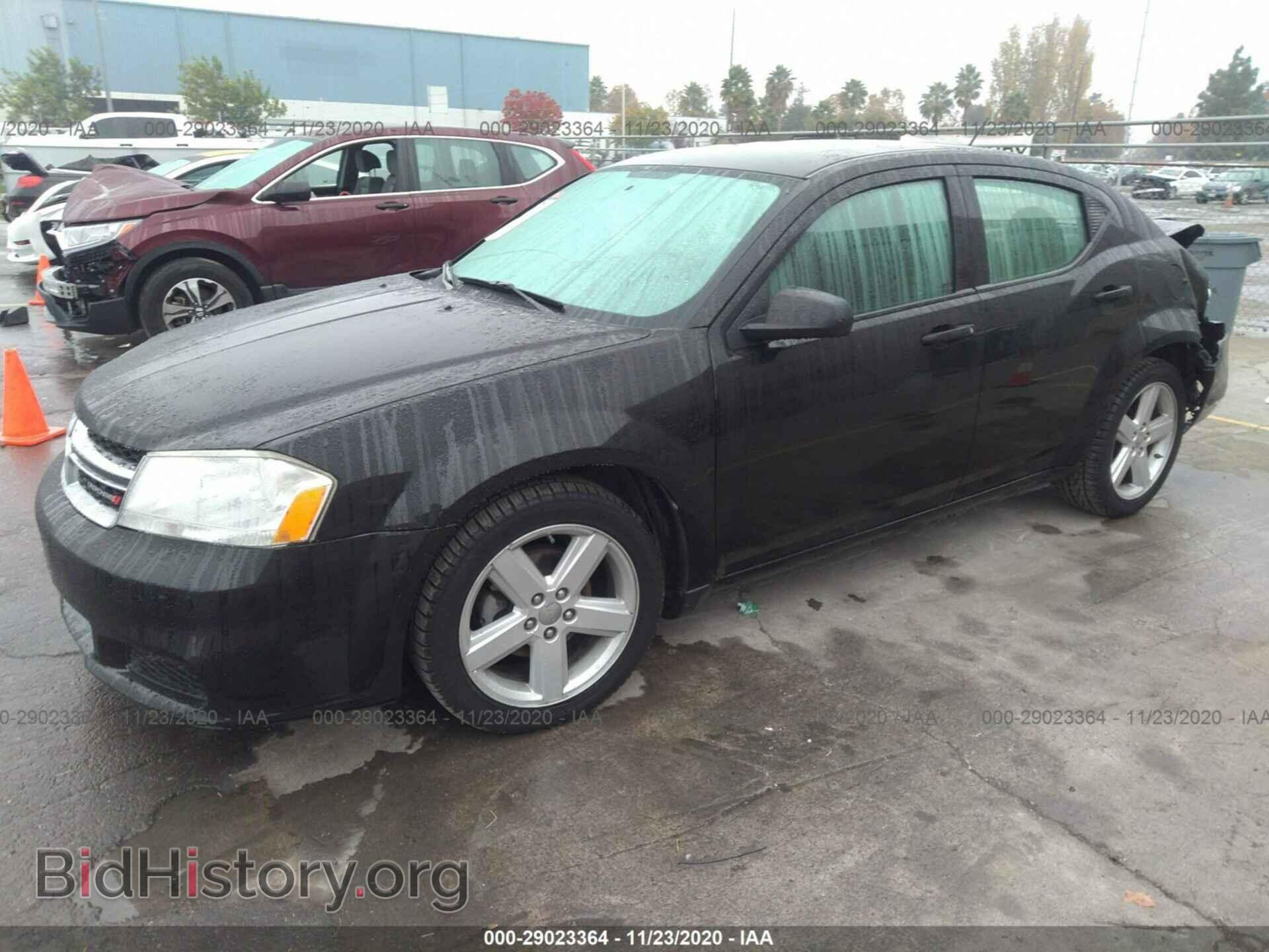 2013 DODGE AVENGER - VIN: 1C3CDZAB5DN739710 - Фото 2