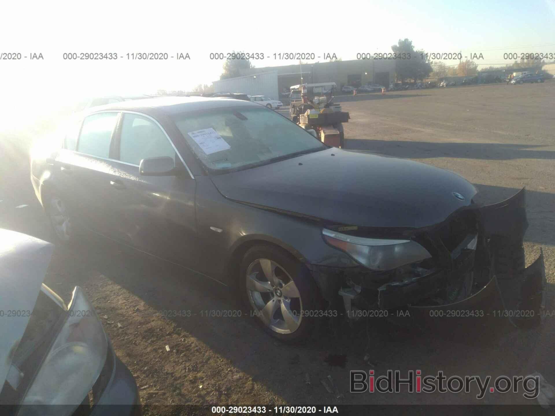 Photo WBANE53506CK88599 - BMW 5 SERIES 2006