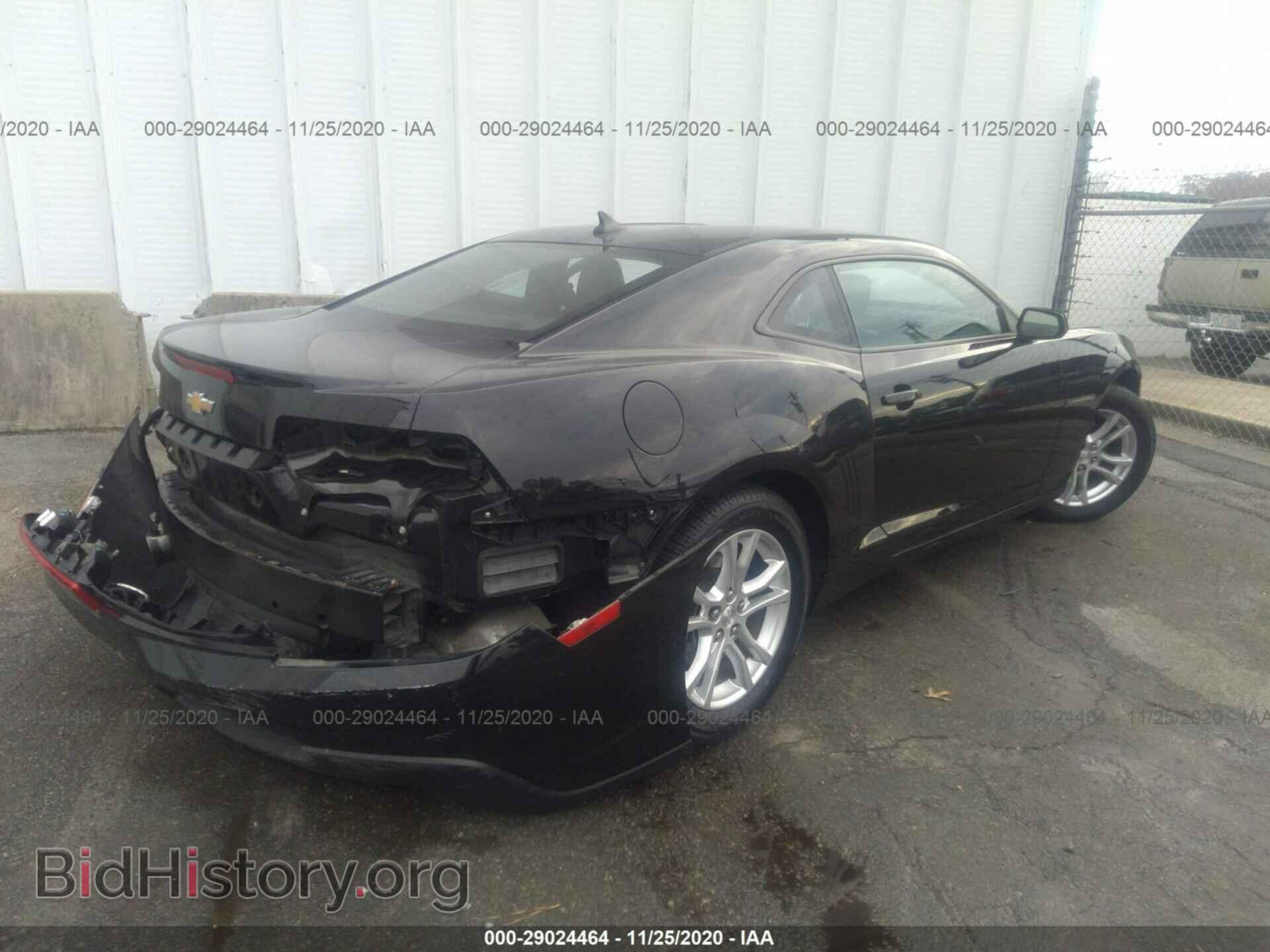 2014 CHEVROLET CAMARO - VIN: 2G1FA1E31E9253995 - Фото 4