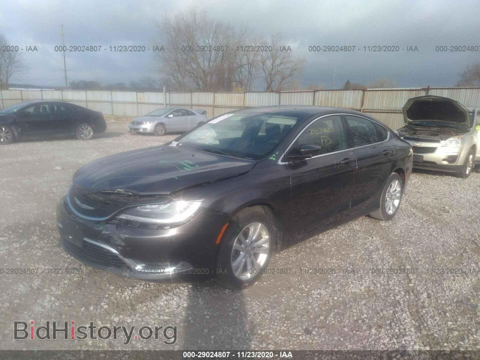 2015 CHRYSLER 200 - VIN: 1C3CCCAB5FN735708 - Фото 2