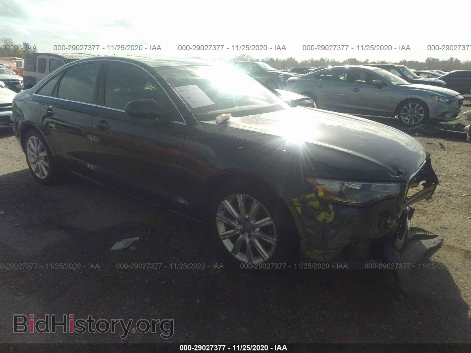 Фотография WAUGFBFC7DN104775 - AUDI A6 2013