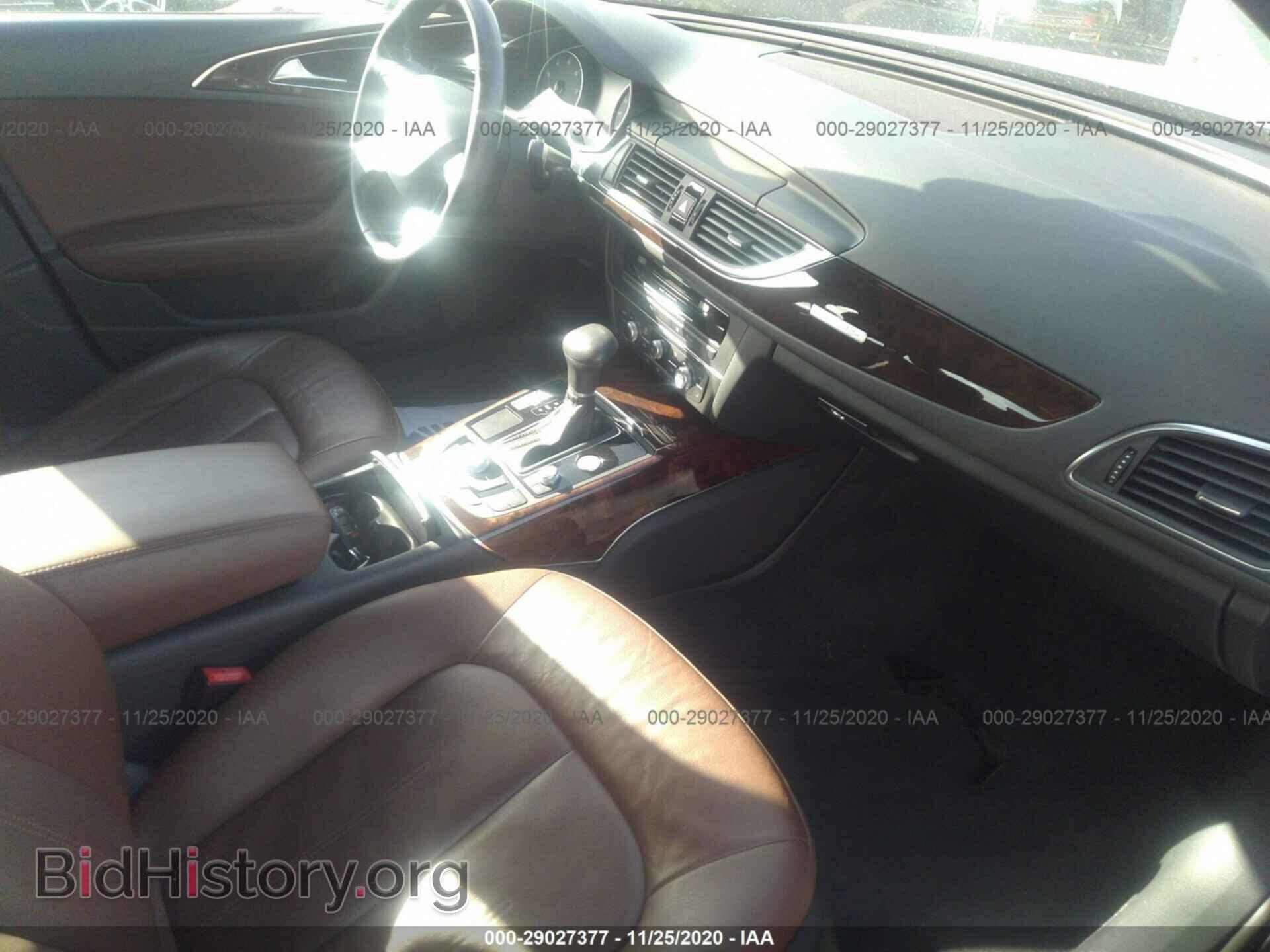 2013 AUDI A6 - VIN: WAUGFBFC7DN104775 - Фото 5