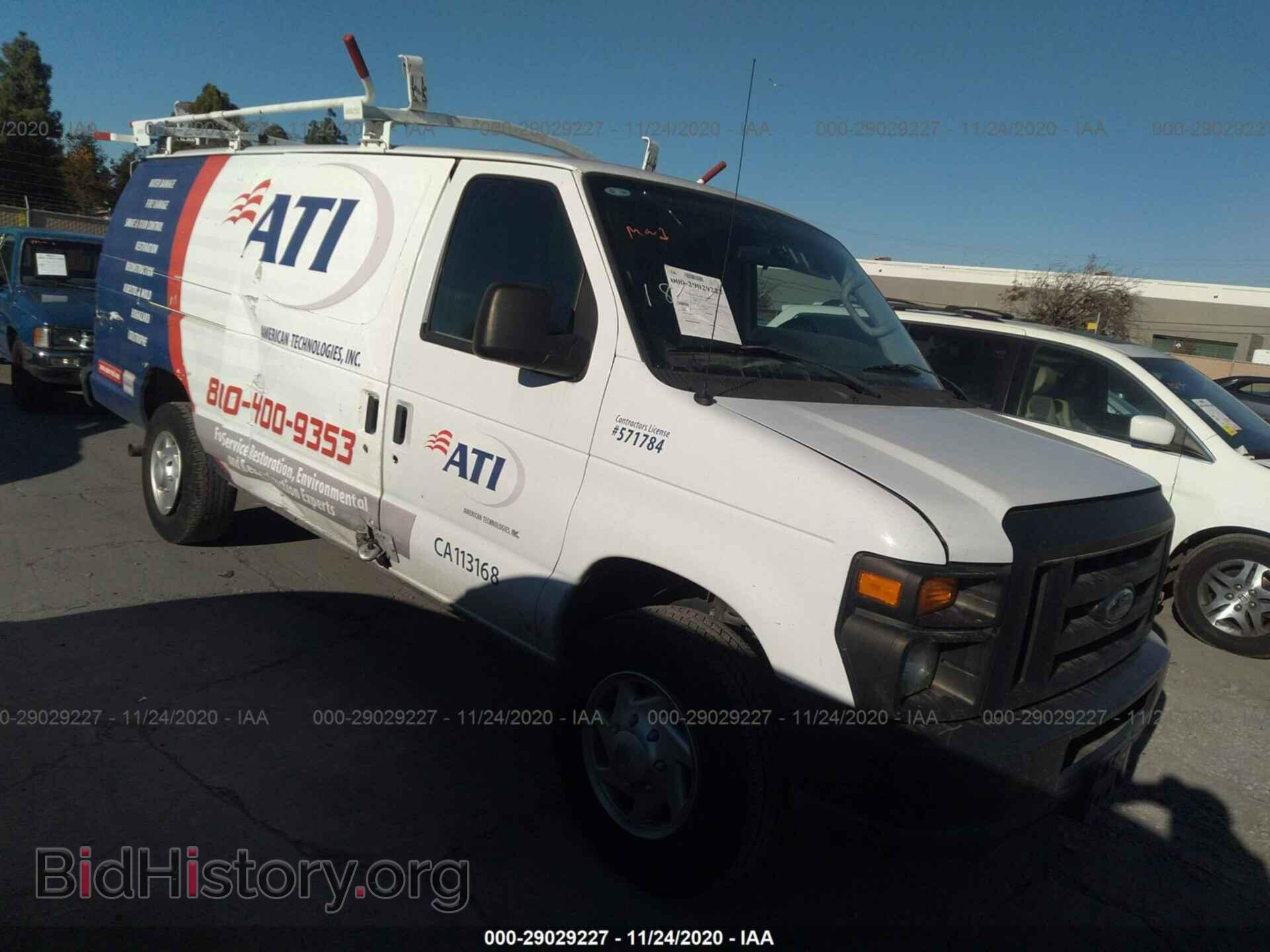 Photo 1FTNS2EL3BDA62230 - FORD ECONOLINE CARGO VAN 2011