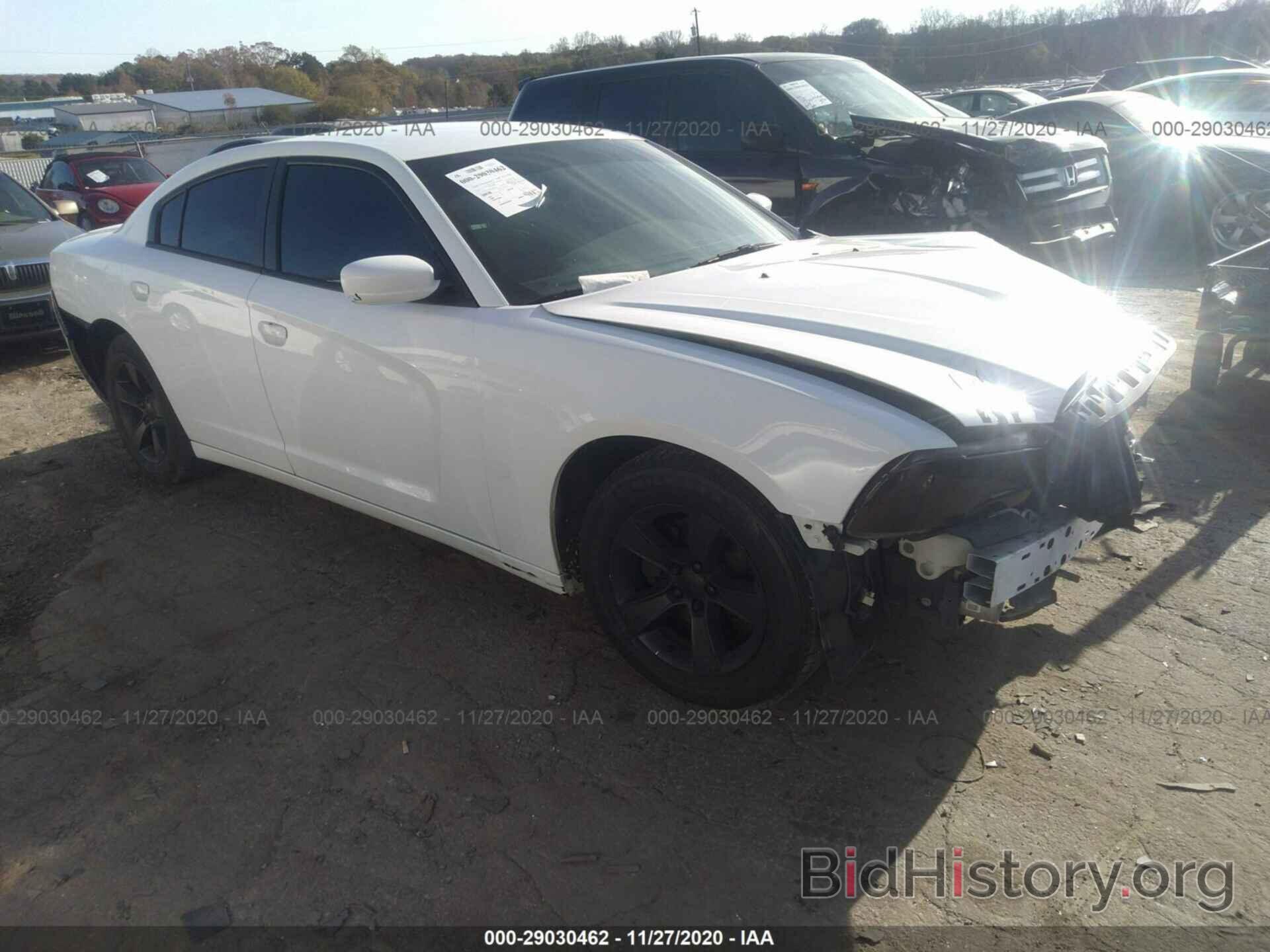 Photo 2C3CDXBG0DH663532 - DODGE CHARGER 2013