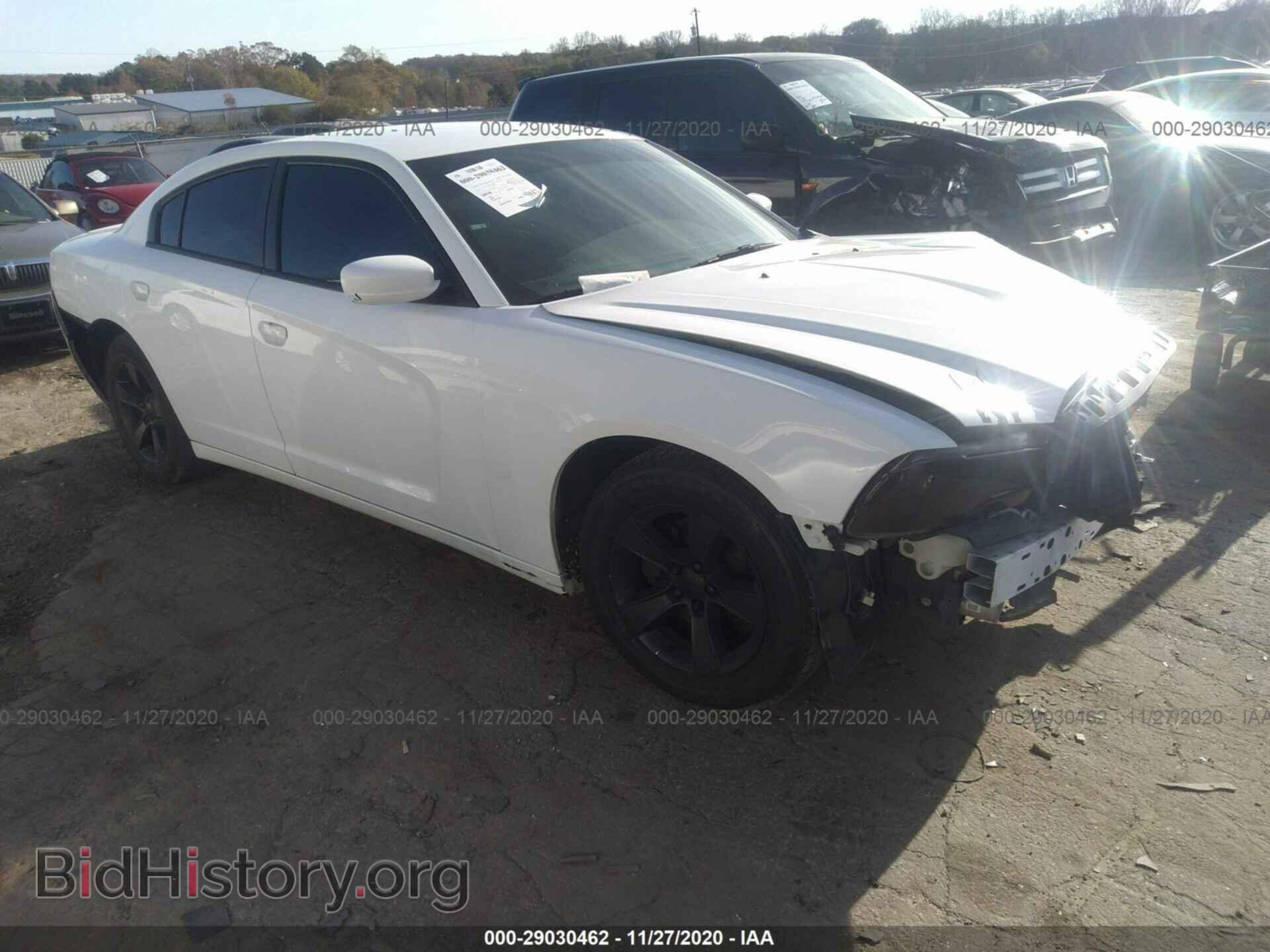 Фотография 2C3CDXBG0DH663532 - DODGE CHARGER 2013
