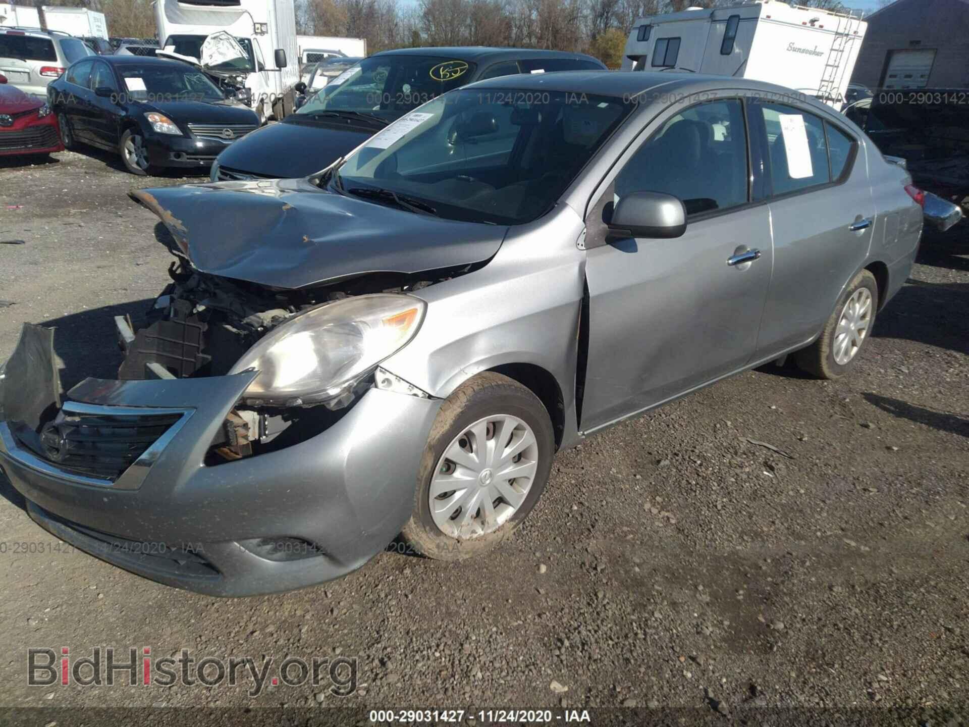 2014 NISSAN VERSA - VIN: 3N1CN7AP2EL810102 - Фото 2