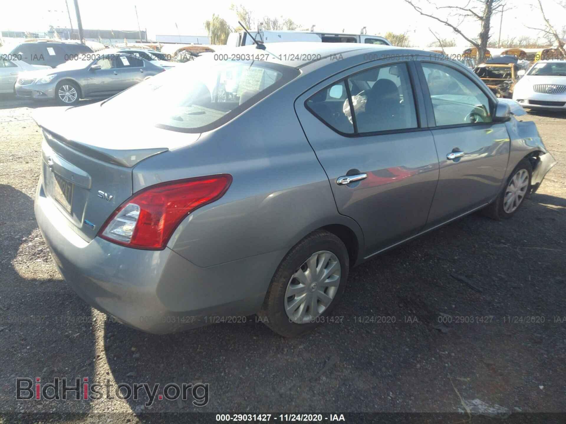 2014 NISSAN VERSA - VIN: 3N1CN7AP2EL810102 - Фото 4