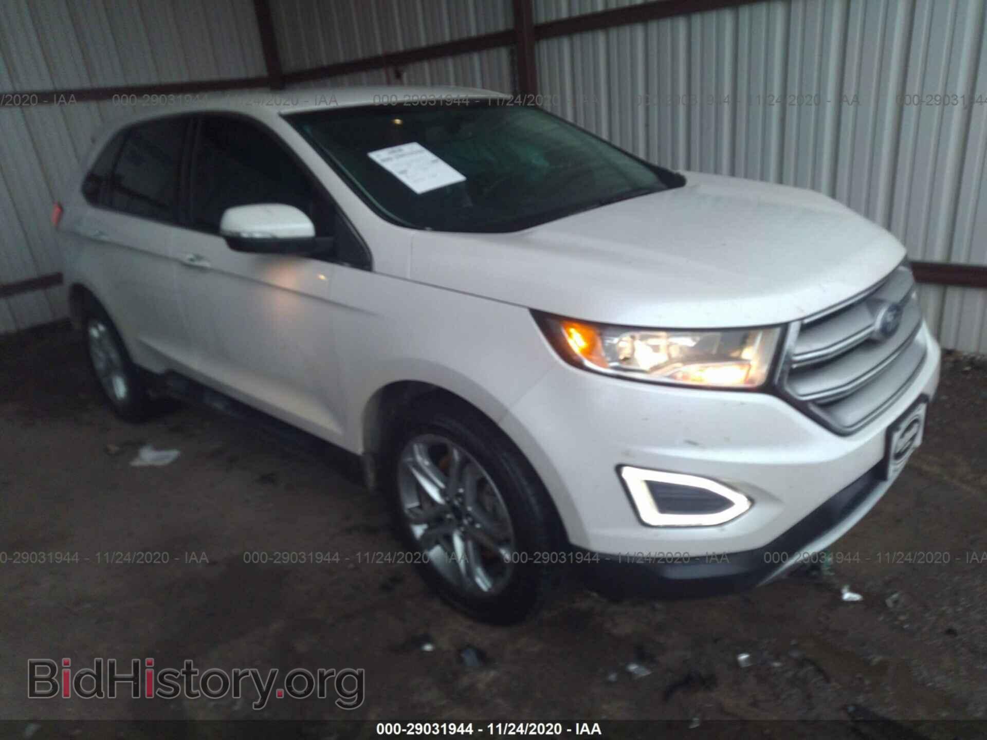 Photo 2FMTK3K85FBB31035 - FORD EDGE 2015