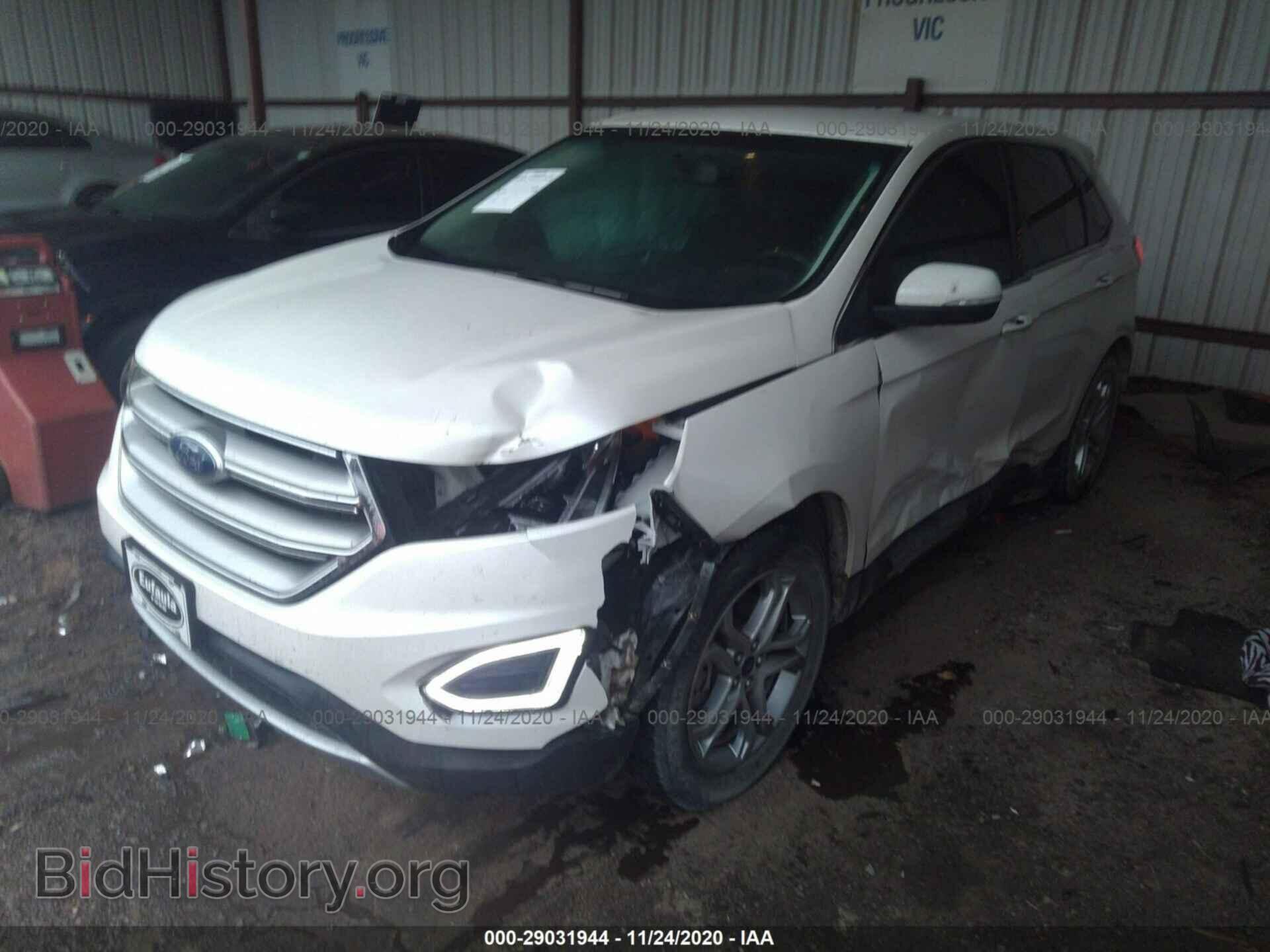 2015 FORD EDGE - VIN: 2FMTK3K85FBB31035 - Photo 2