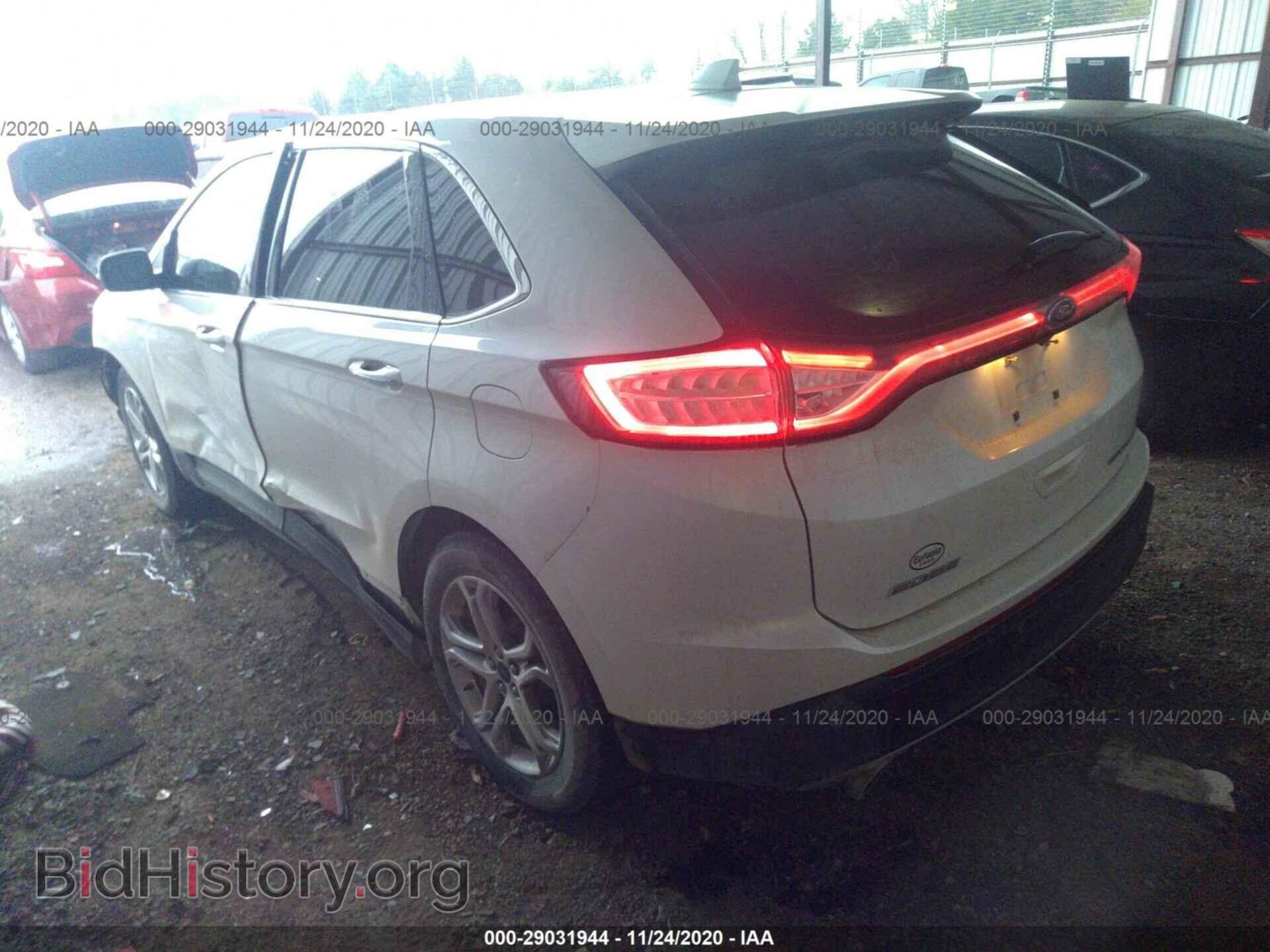 2015 FORD EDGE - VIN: 2FMTK3K85FBB31035 - Photo 3