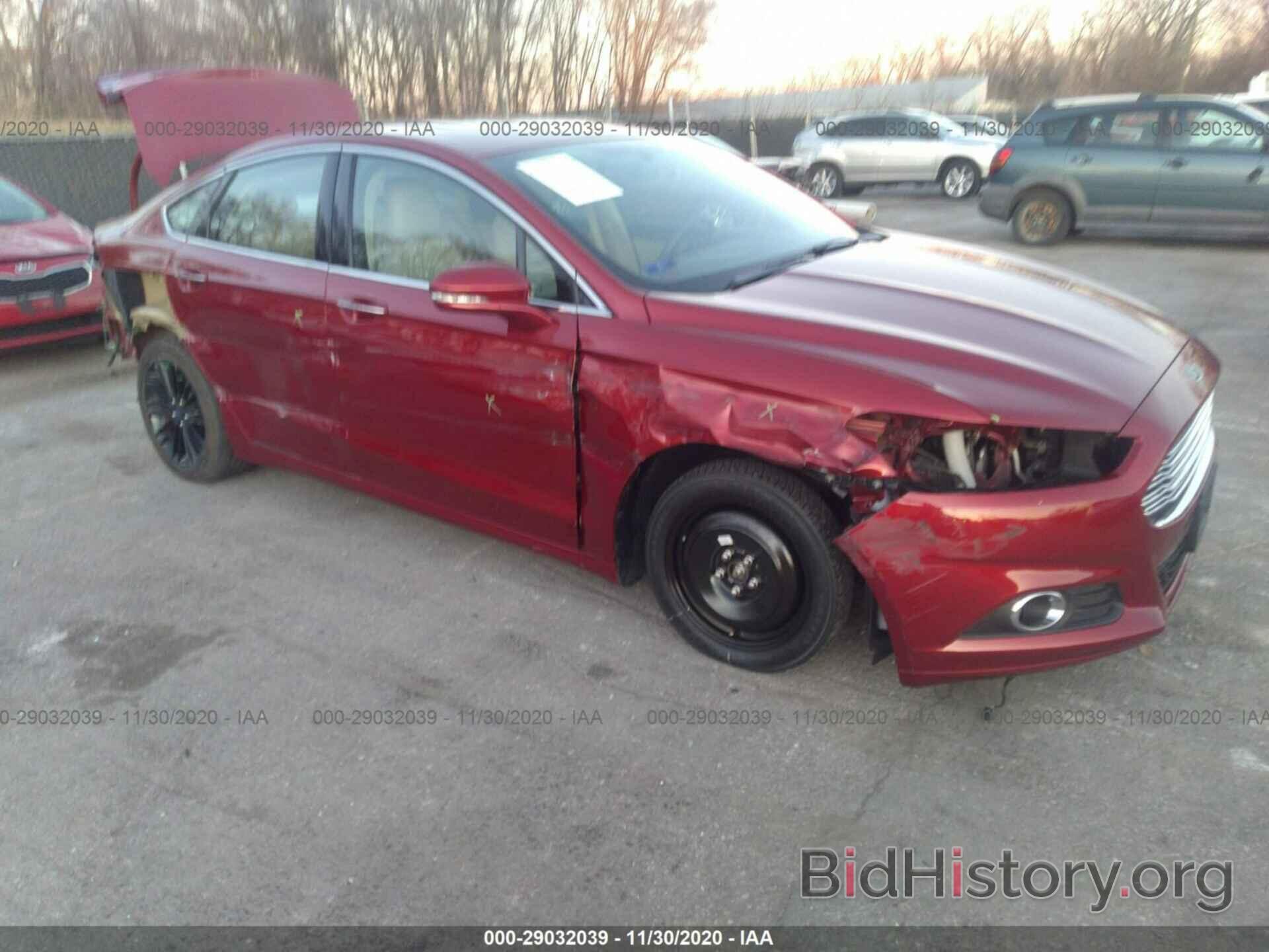 Photo 3FA6P0T91GR208968 - FORD FUSION 2016