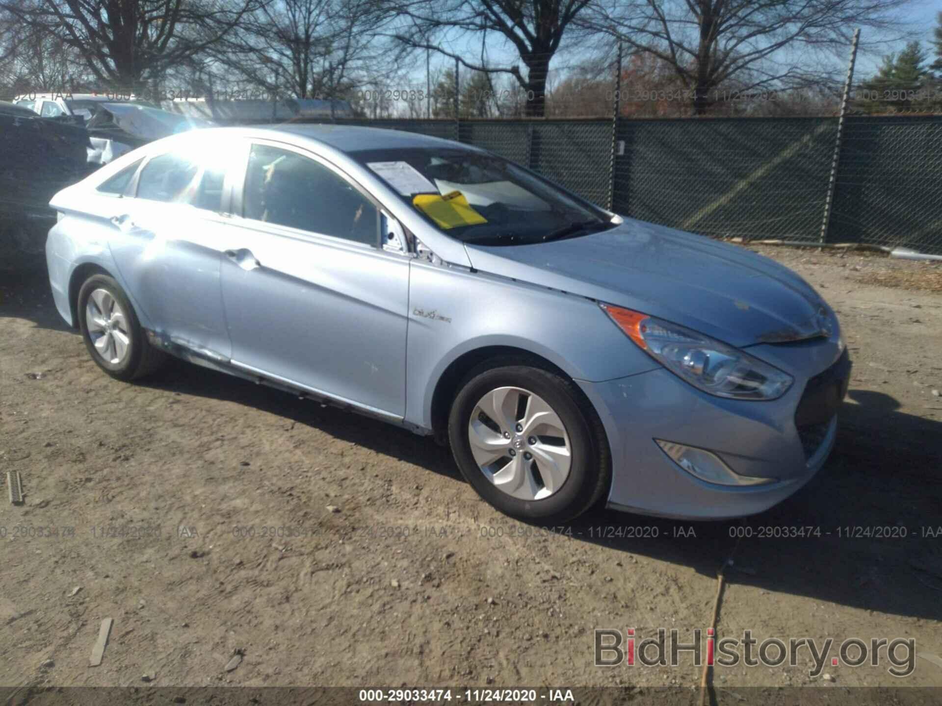 Photo KMHEC4A4XDA065875 - HYUNDAI SONATA HYBRID 2013