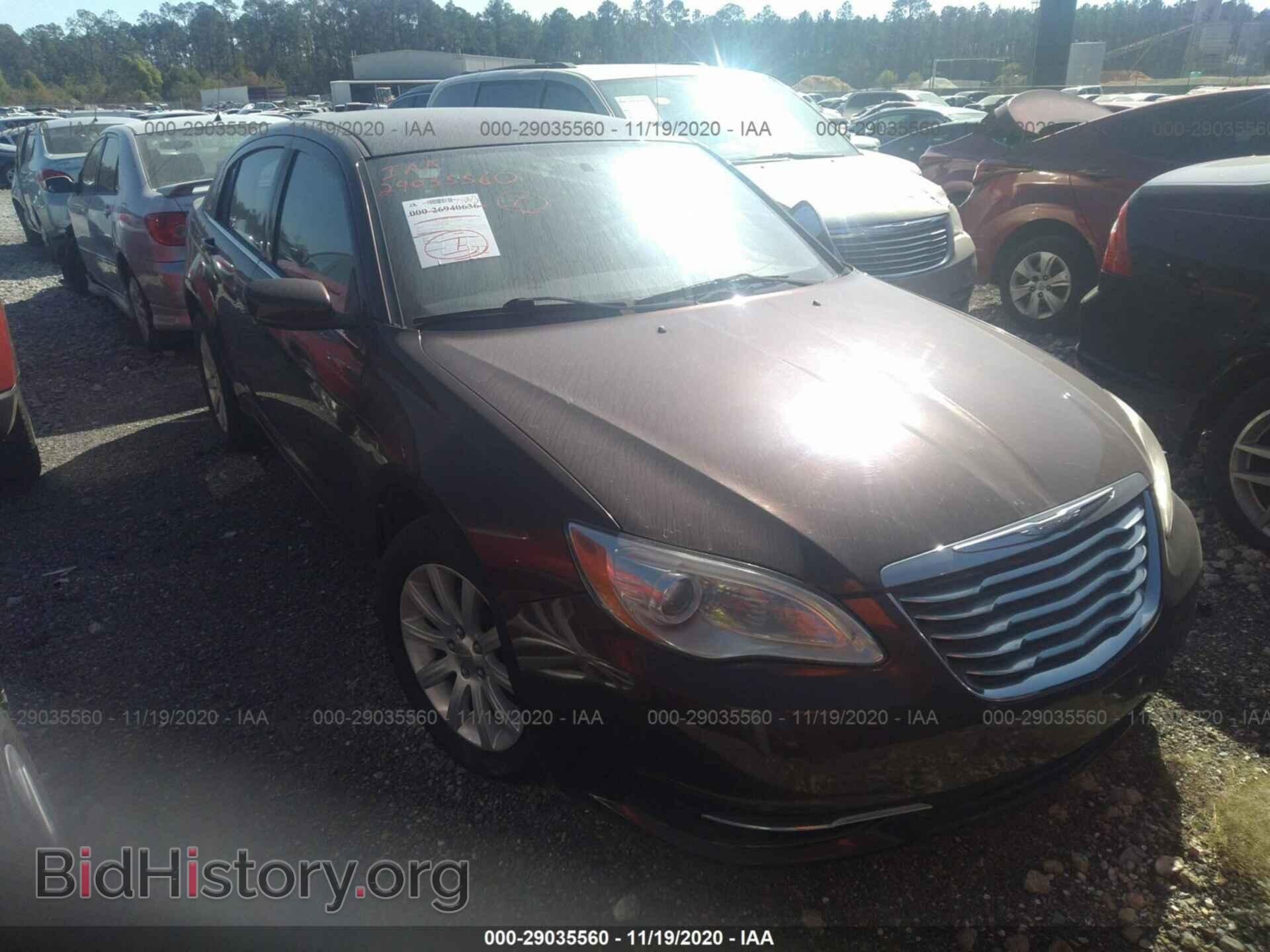 Фотография 1C3CCBBB9DN545366 - CHRYSLER 200 2013