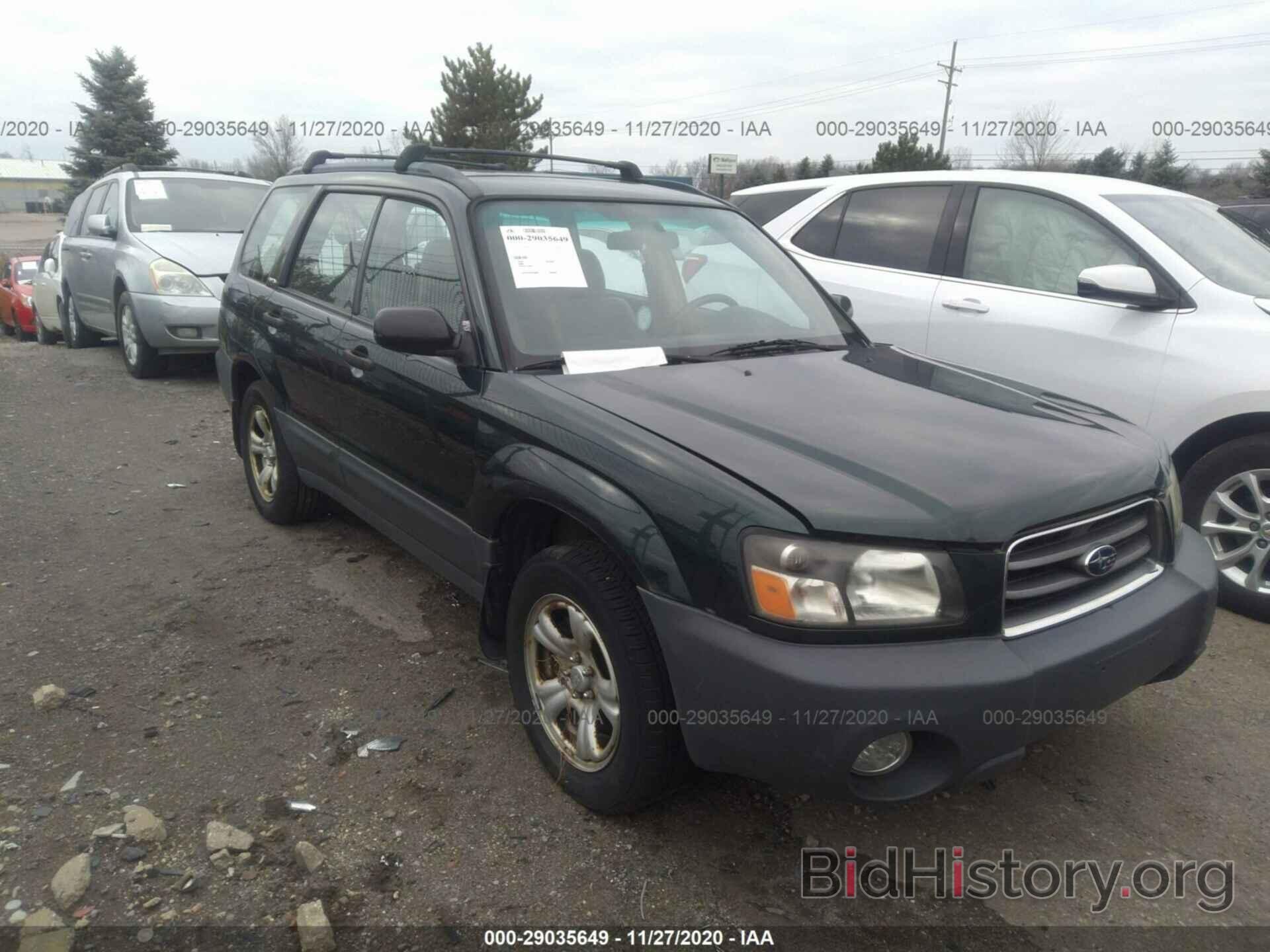 Photo JF1SG63603H712995 - SUBARU FORESTER 2003