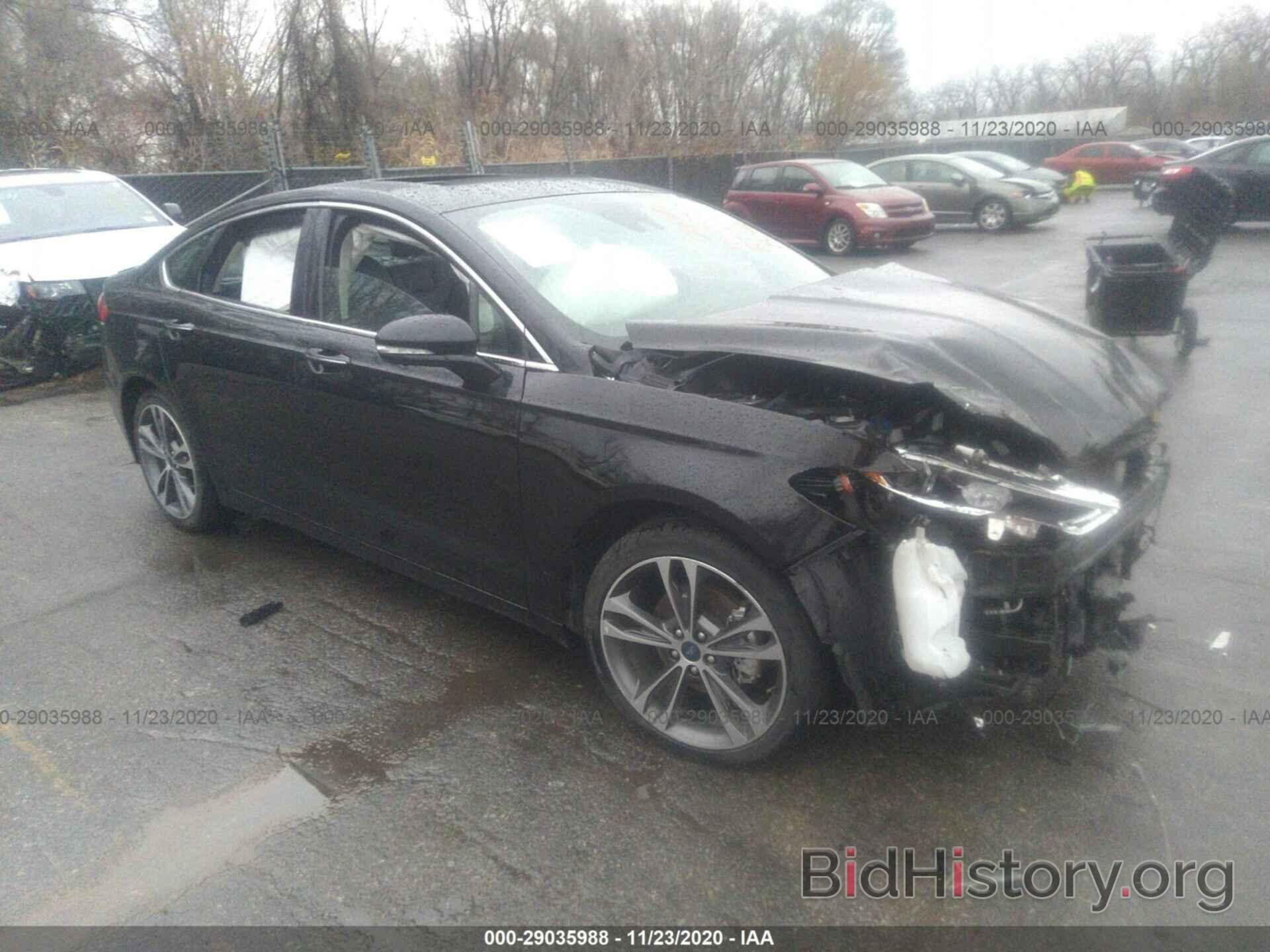 Photo 3FA6P0D93KR256849 - FORD FUSION 2019