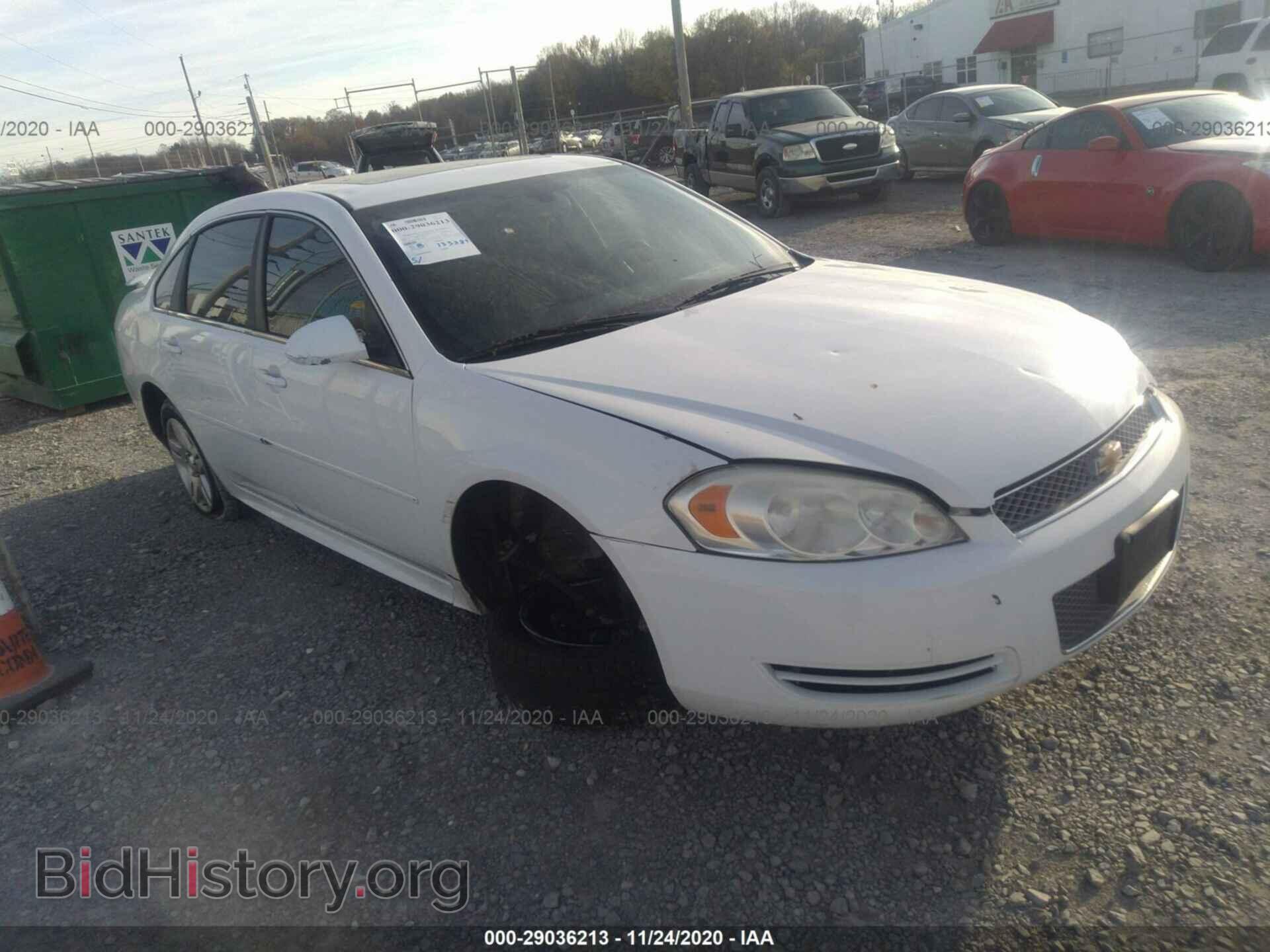 Фотография 2G1WG5E32D1222841 - CHEVROLET IMPALA 2013