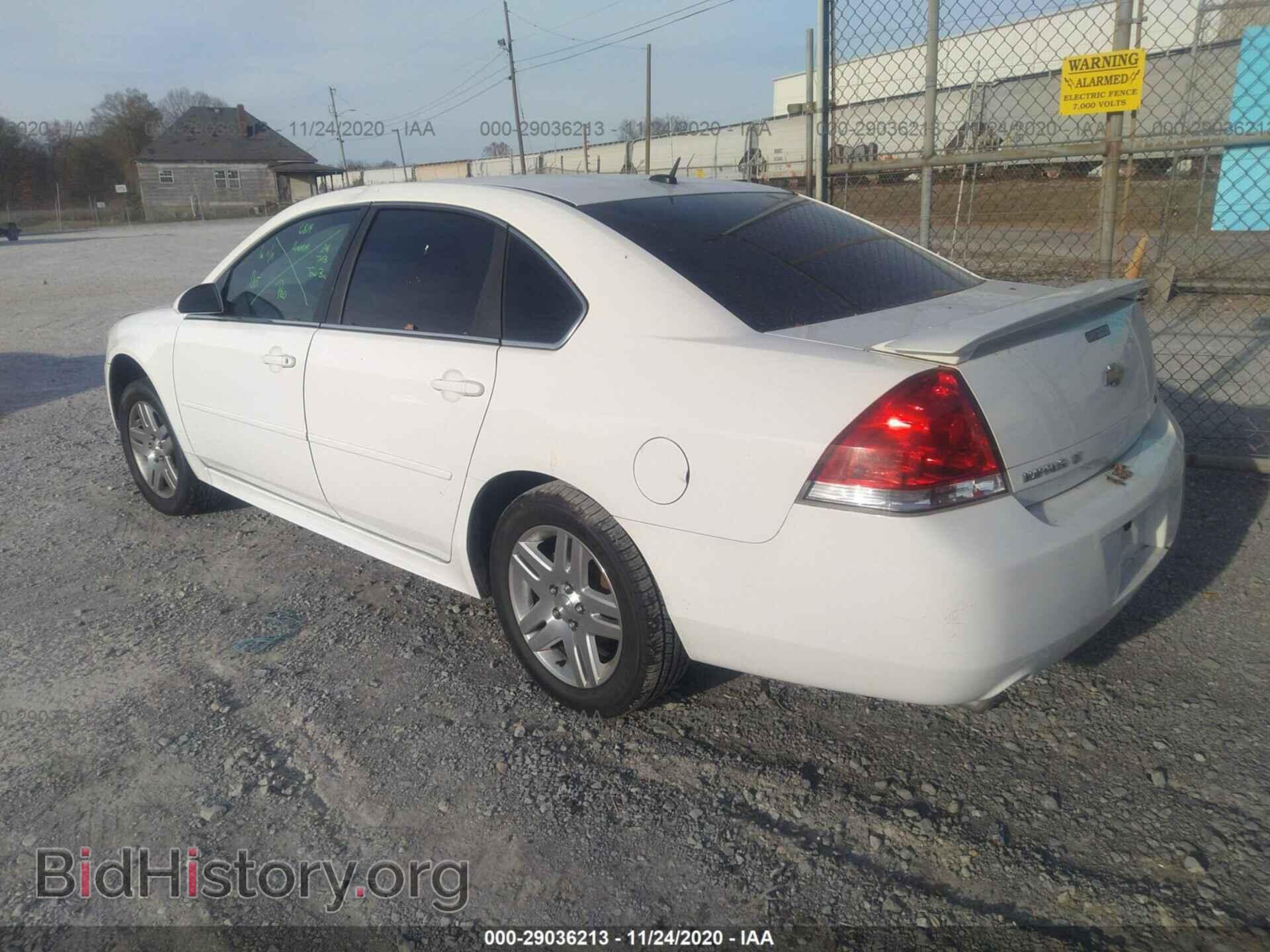 2013 CHEVROLET IMPALA - VIN: 2G1WG5E32D1222841 - Фото 3