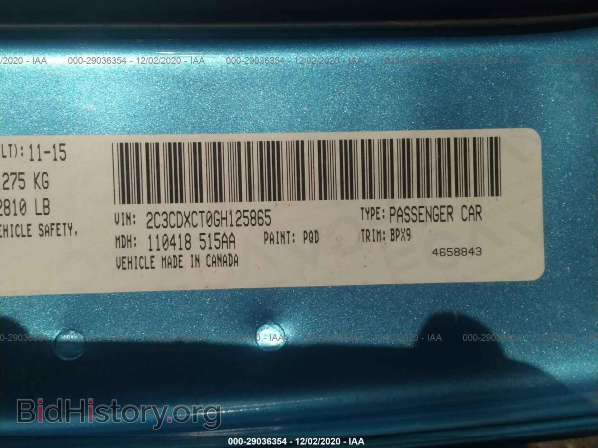2016 DODGE CHARGER - VIN: 2C3CDXCT0GH125865 - Photo 9