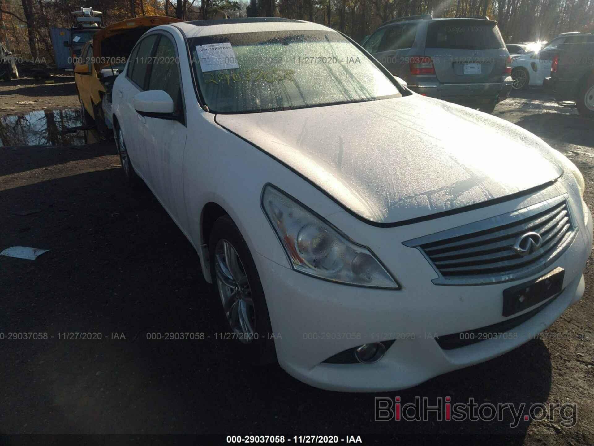 Photo JN1CV6ARXDM355242 - INFINITI G37 SEDAN 2013