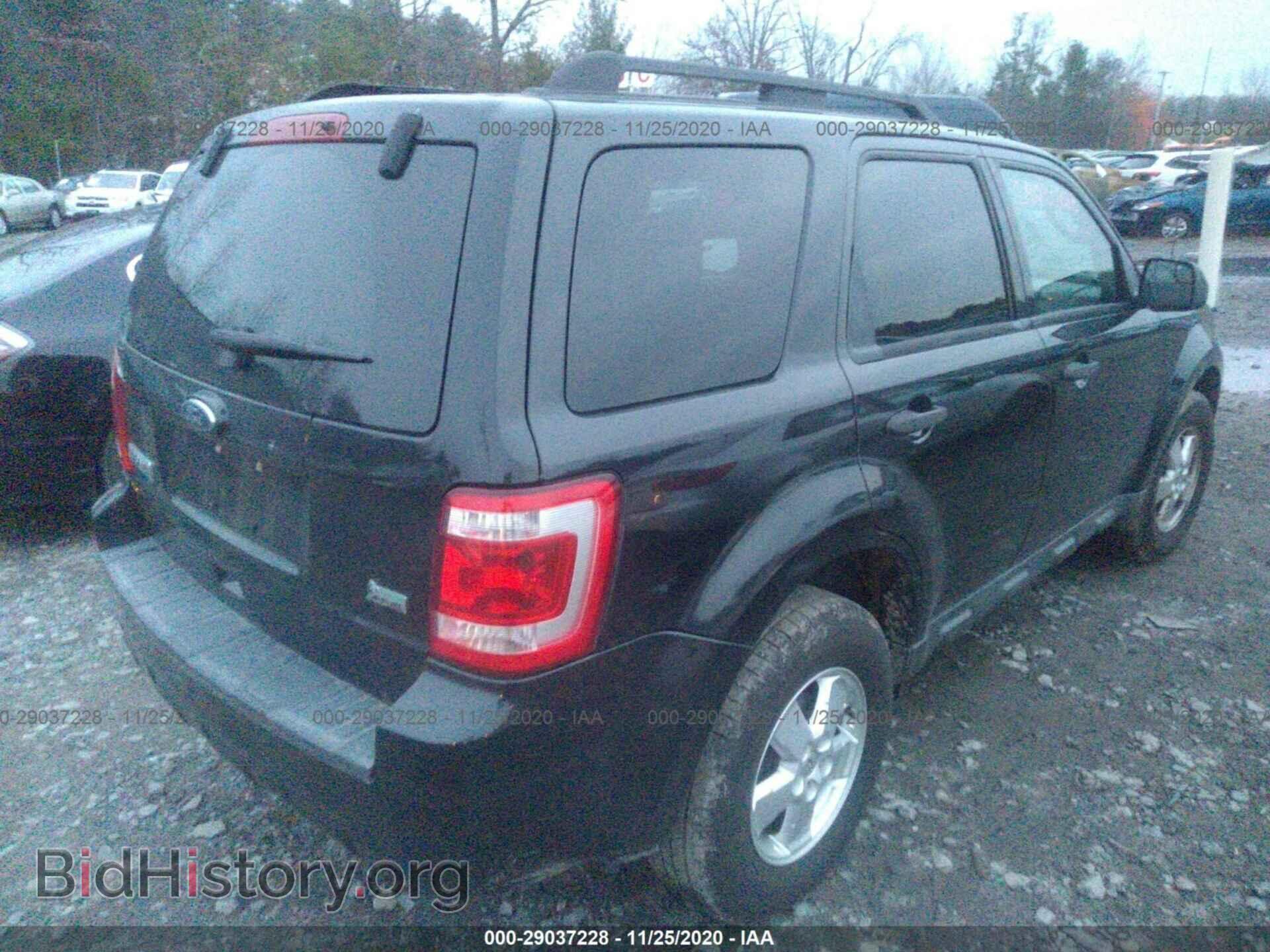 2011 FORD ESCAPE - VIN: 1FMCU9DG7BKA57747 - Фото 4