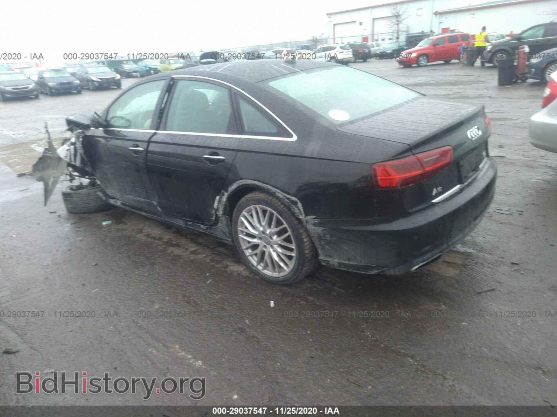 2016 AUDI A6 - VIN: WAUHGAFC8GN000845 - Фото 3