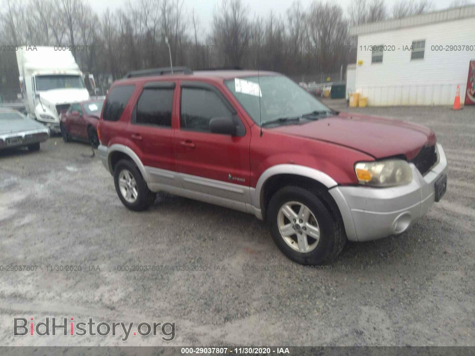 Photo 1FMCU59H87KB90552 - FORD ESCAPE 2007