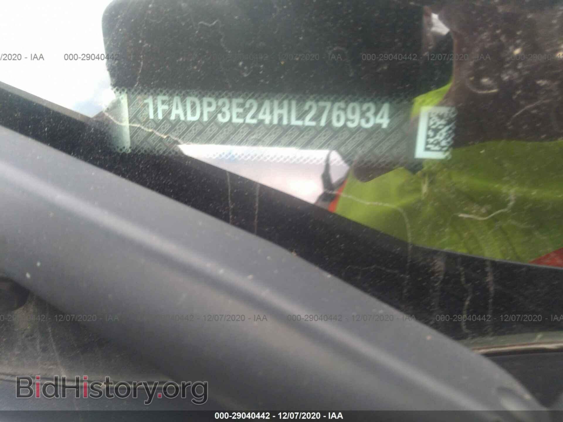 2017 FORD FOCUS - VIN: 1FADP3E24HL276934 - Фото 9