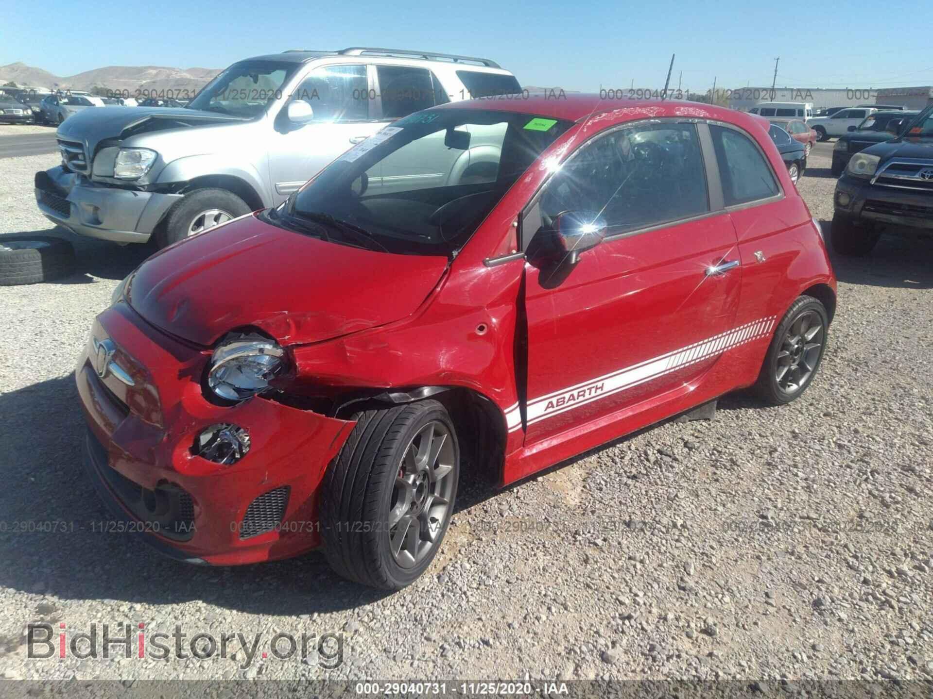 2013 FIAT 500 - VIN: 3C3CFFFH7DT573292 - Фото 2