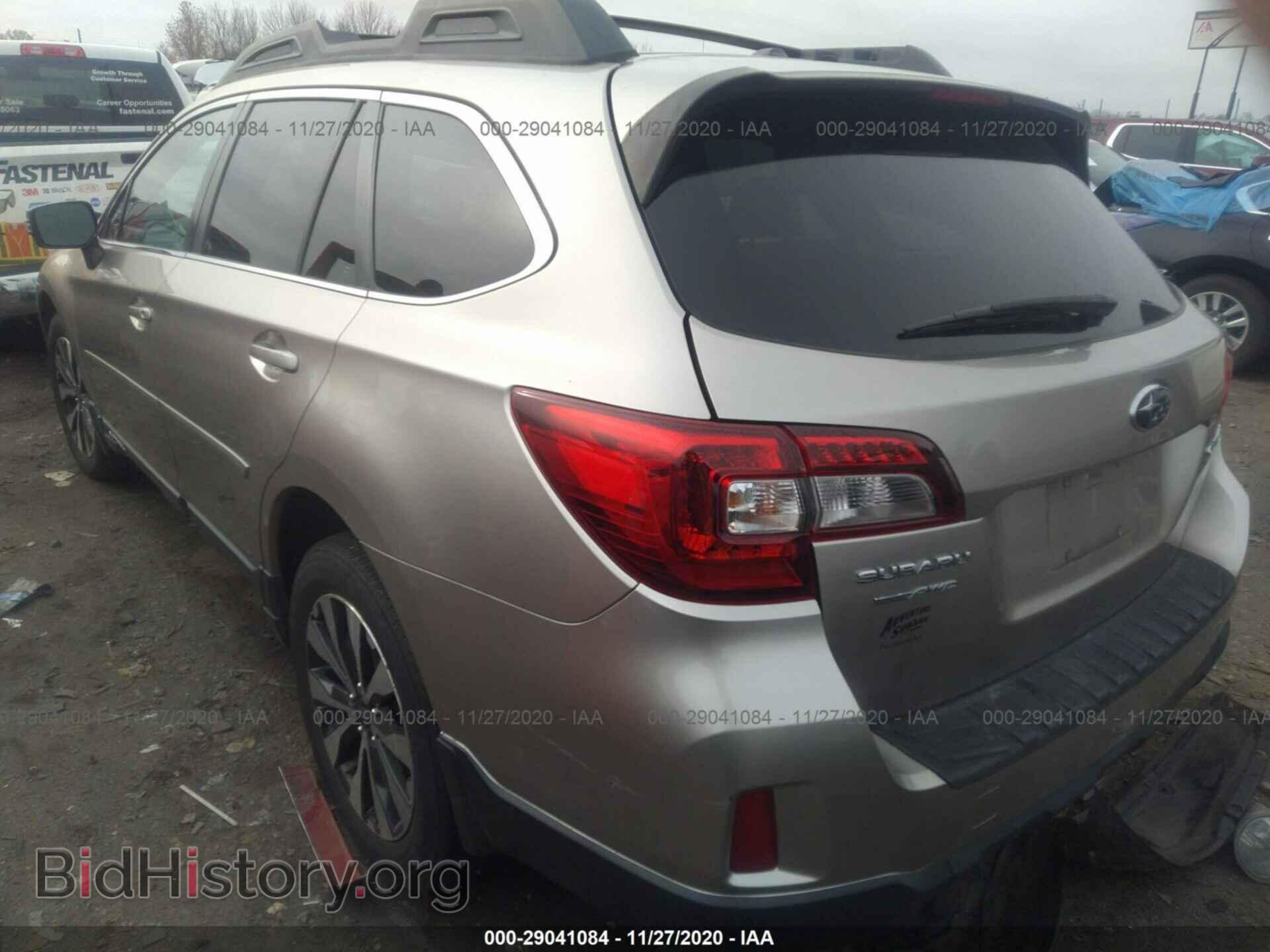 2015 SUBARU OUTBACK - VIN: 4S4BSBLC8F3233910 - Фото 3