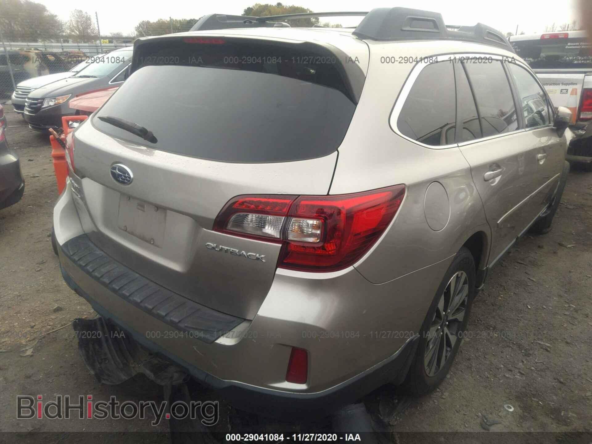 2015 SUBARU OUTBACK - VIN: 4S4BSBLC8F3233910 - Фото 4
