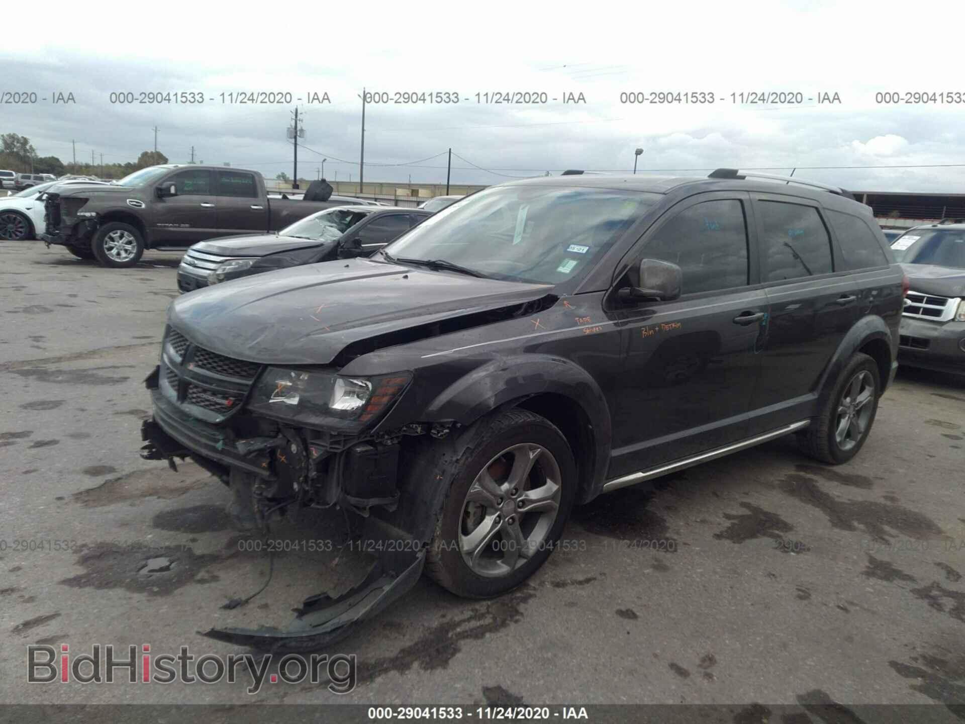 2016 DODGE JOURNEY - VIN: 3C4PDCGG6GT111253 - Фото 2