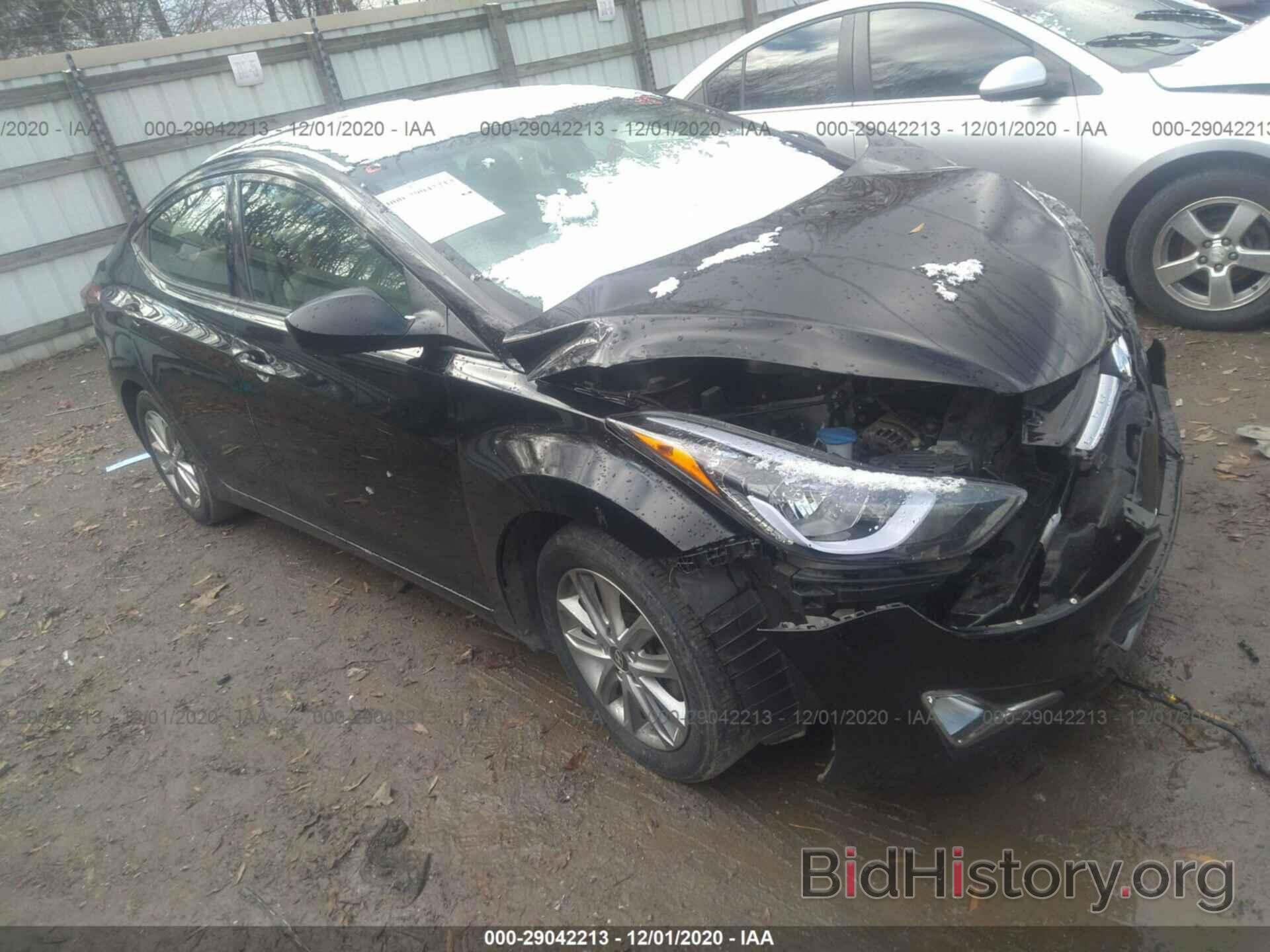 Photo KMHDH4AE3FU236201 - HYUNDAI ELANTRA 2015