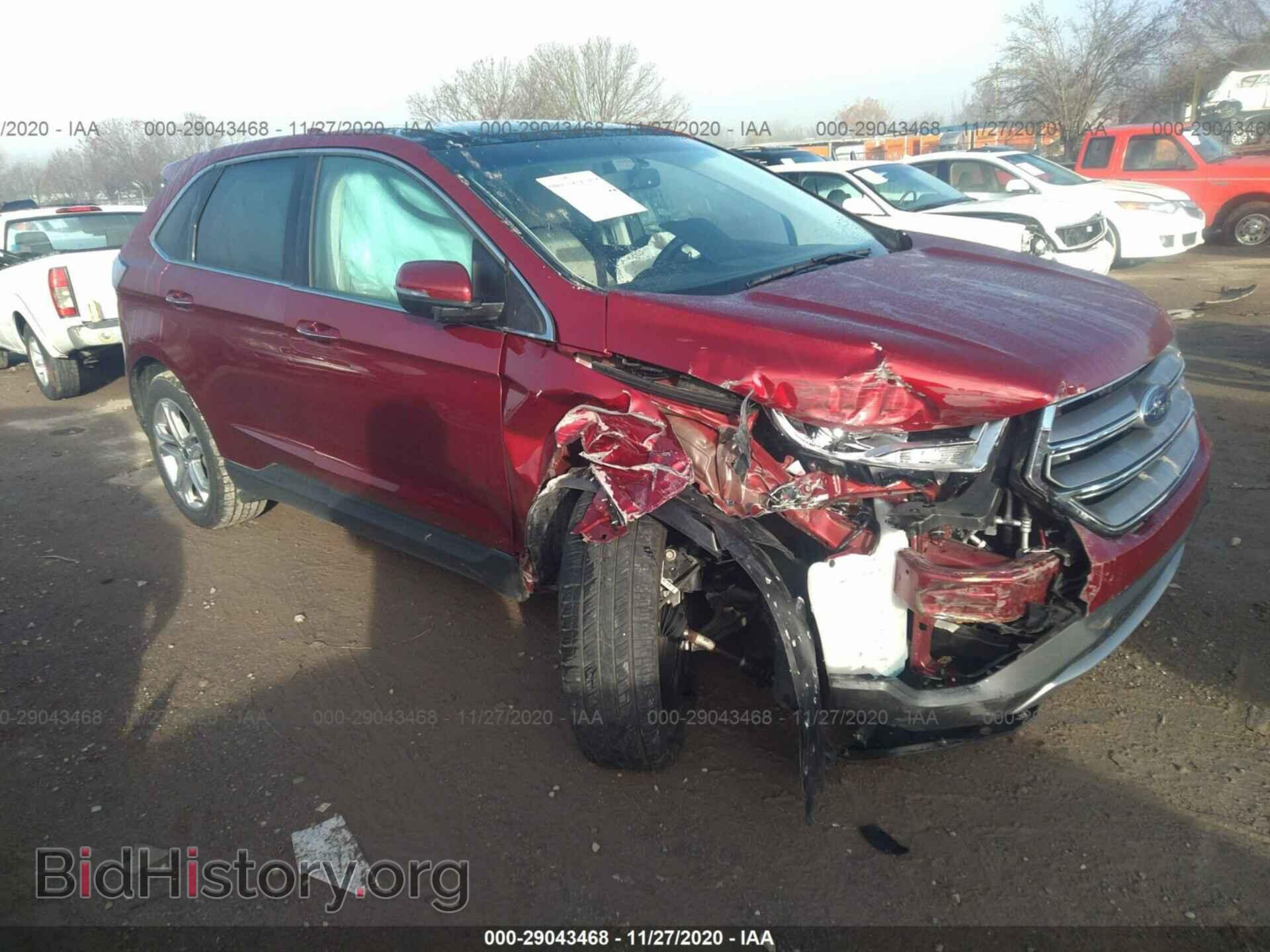 Photo 2FMPK3K86HBC35005 - FORD EDGE 2017