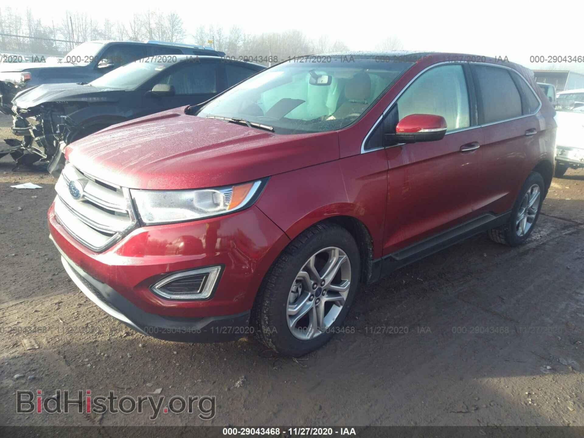2017 FORD EDGE - VIN: 2FMPK3K86HBC35005 - Photo 2