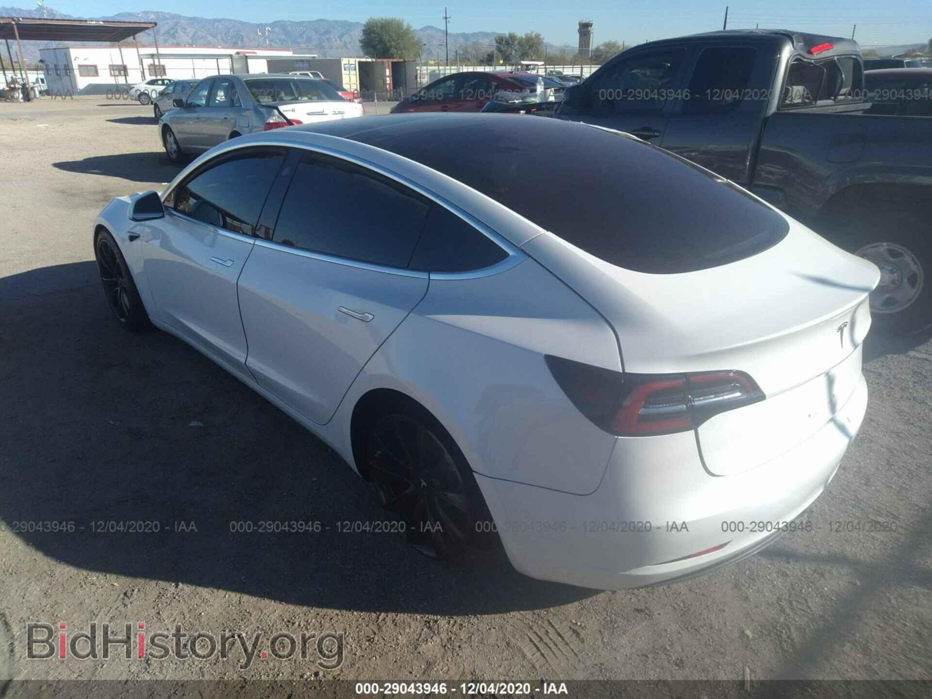 2018 TESLA MODEL 3 - VIN: 5YJ3E1EA5JF126525 - Фото 3