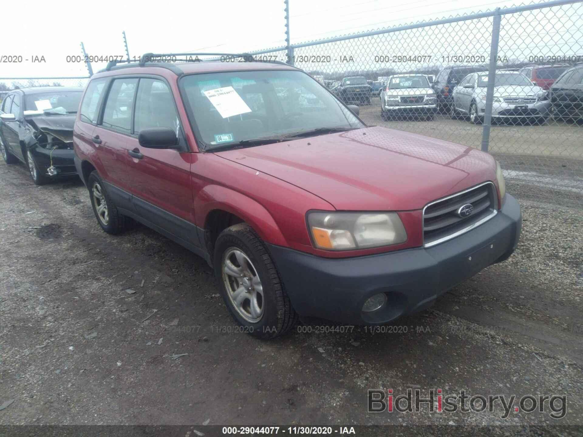 Photo JF1SG63684H711451 - SUBARU FORESTER 2004