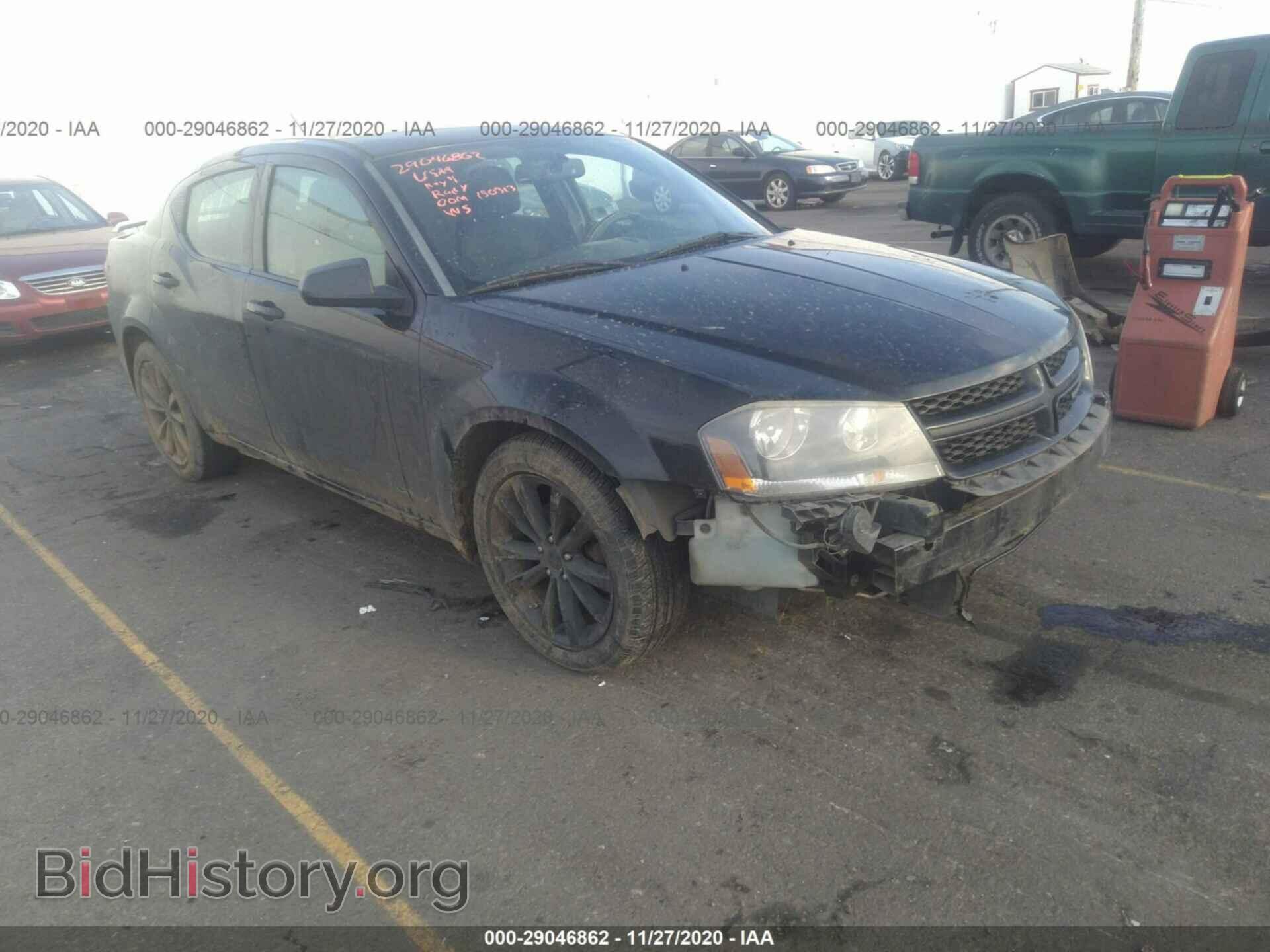 Фотография 1C3CDZAG6DN757208 - DODGE AVENGER 2013
