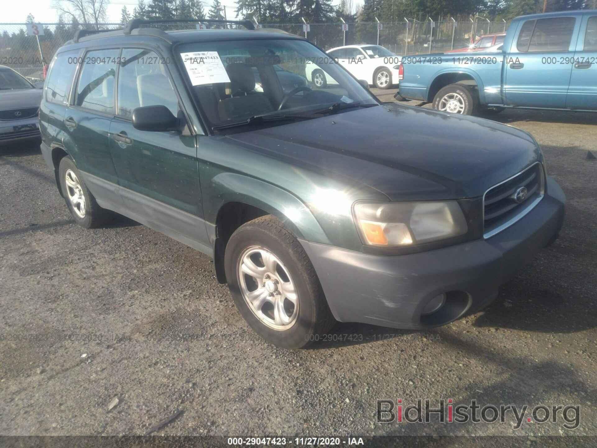 Photo JF1SG63653H726620 - SUBARU FORESTER 2003