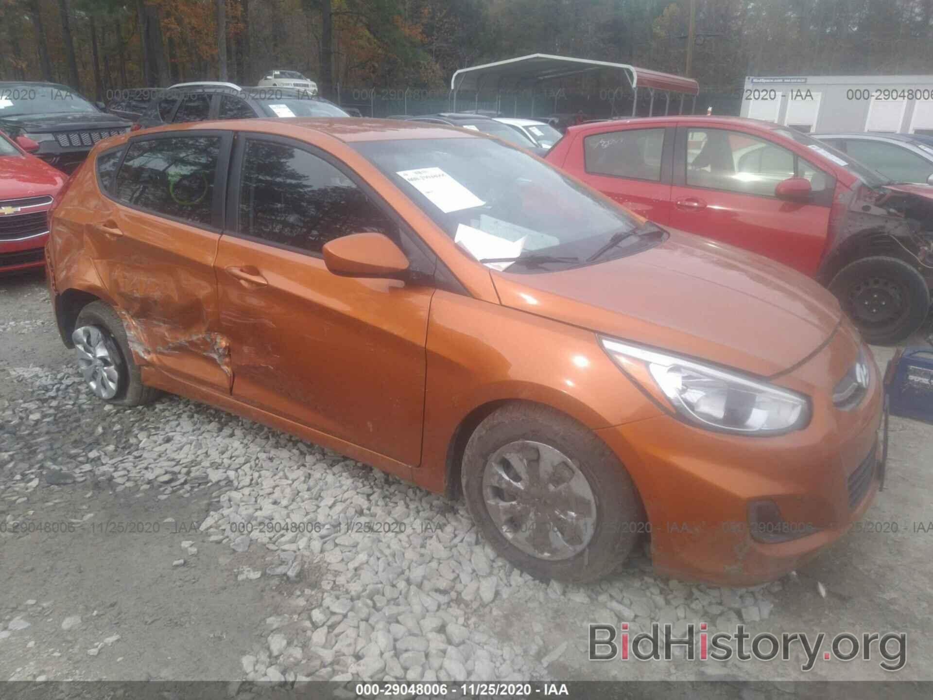 Photo KMHCT5AE1HU319595 - HYUNDAI ACCENT 2017