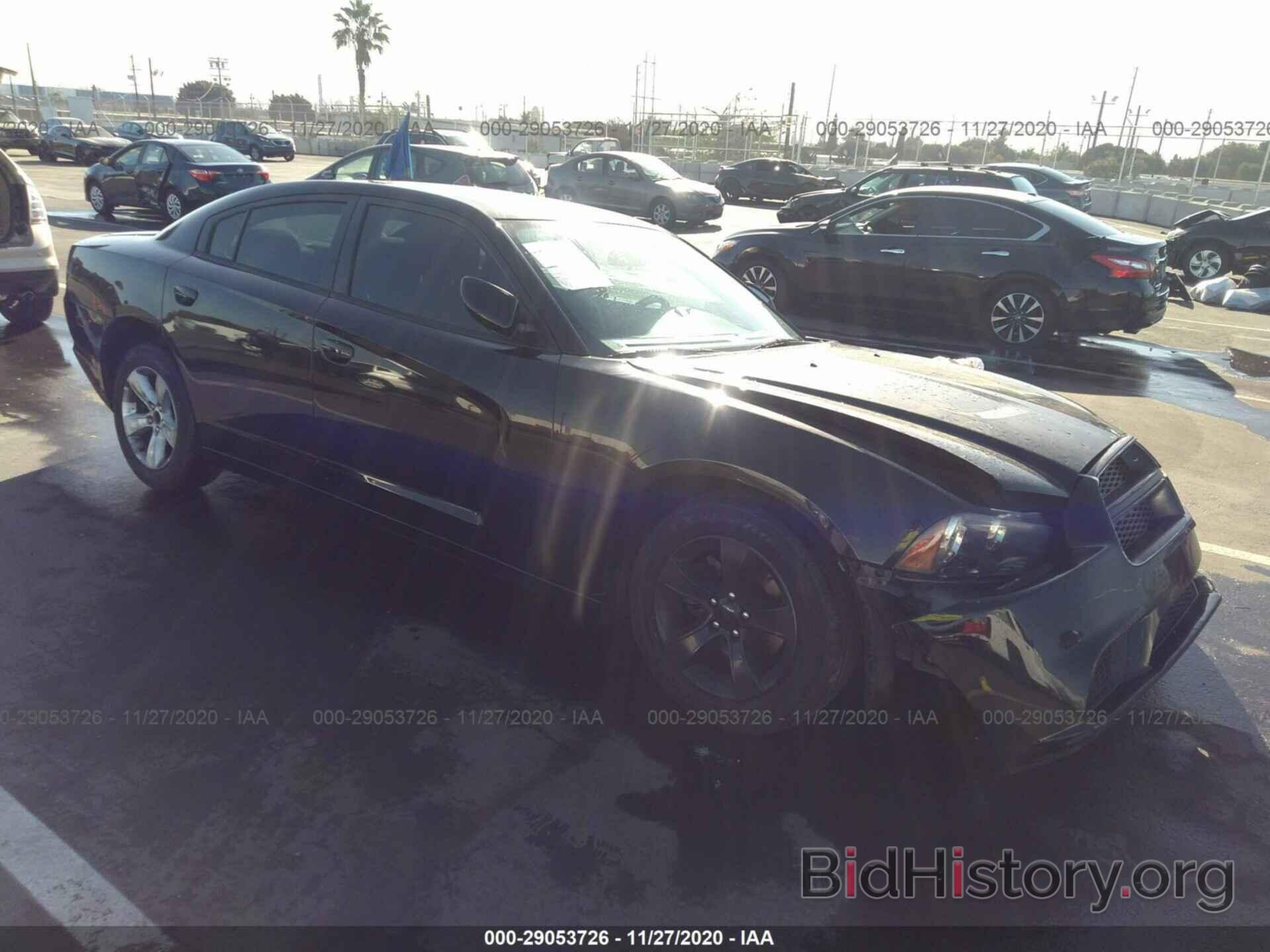 Photo 2C3CDXBG9EH150040 - DODGE CHARGER 2014
