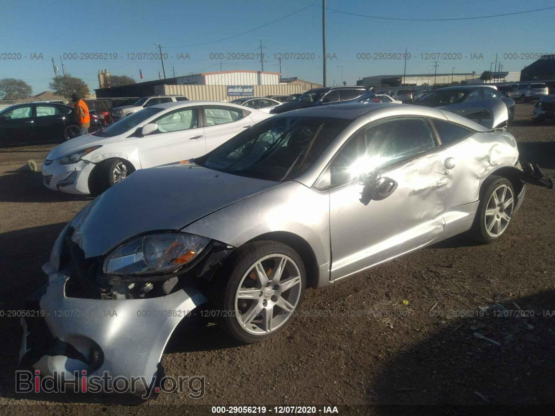 2006 MITSUBISHI ECLIPSE - VIN: 4A3AK24F76E043834 - Фото 2