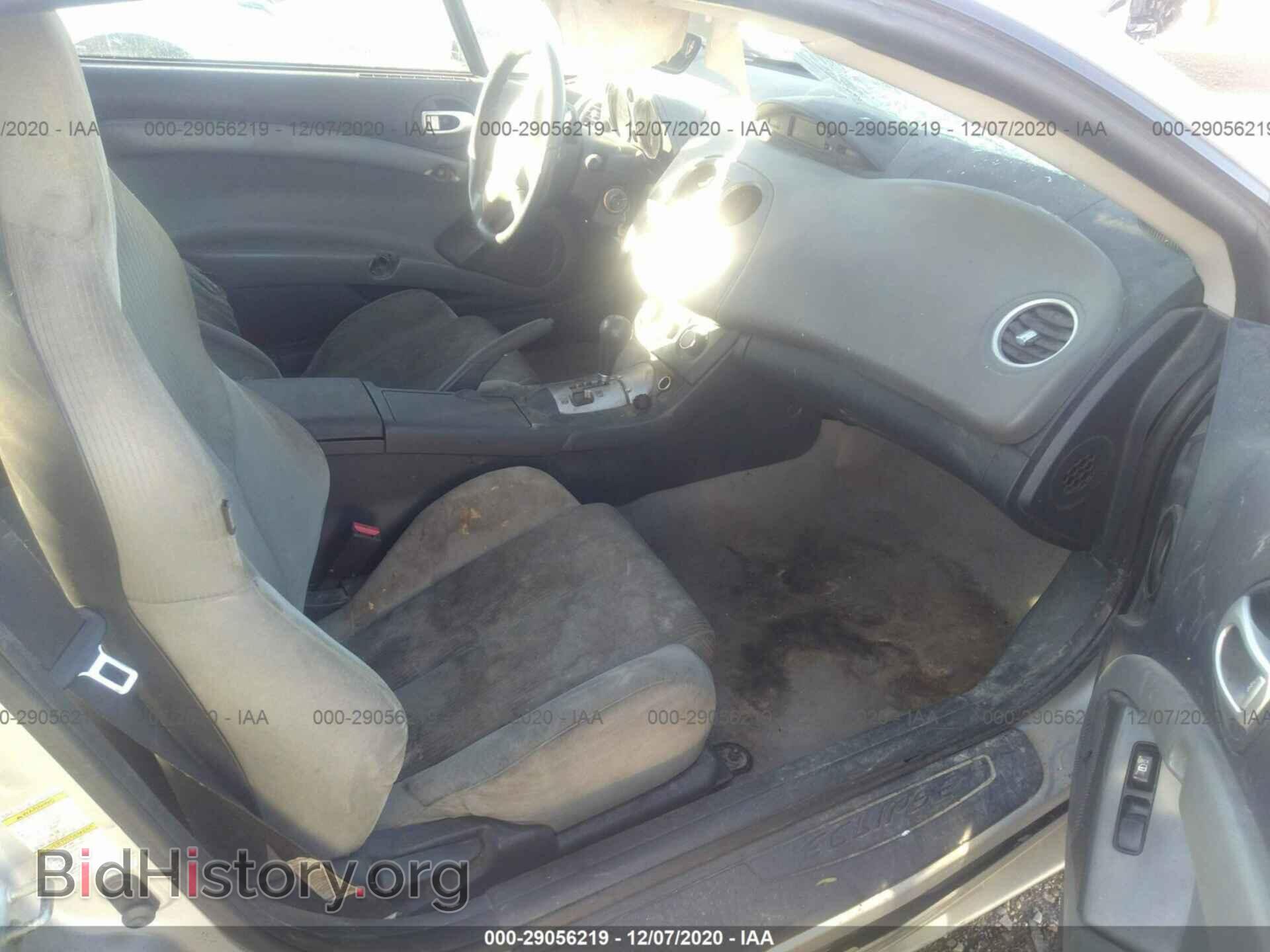 2006 MITSUBISHI ECLIPSE - VIN: 4A3AK24F76E043834 - Фото 5