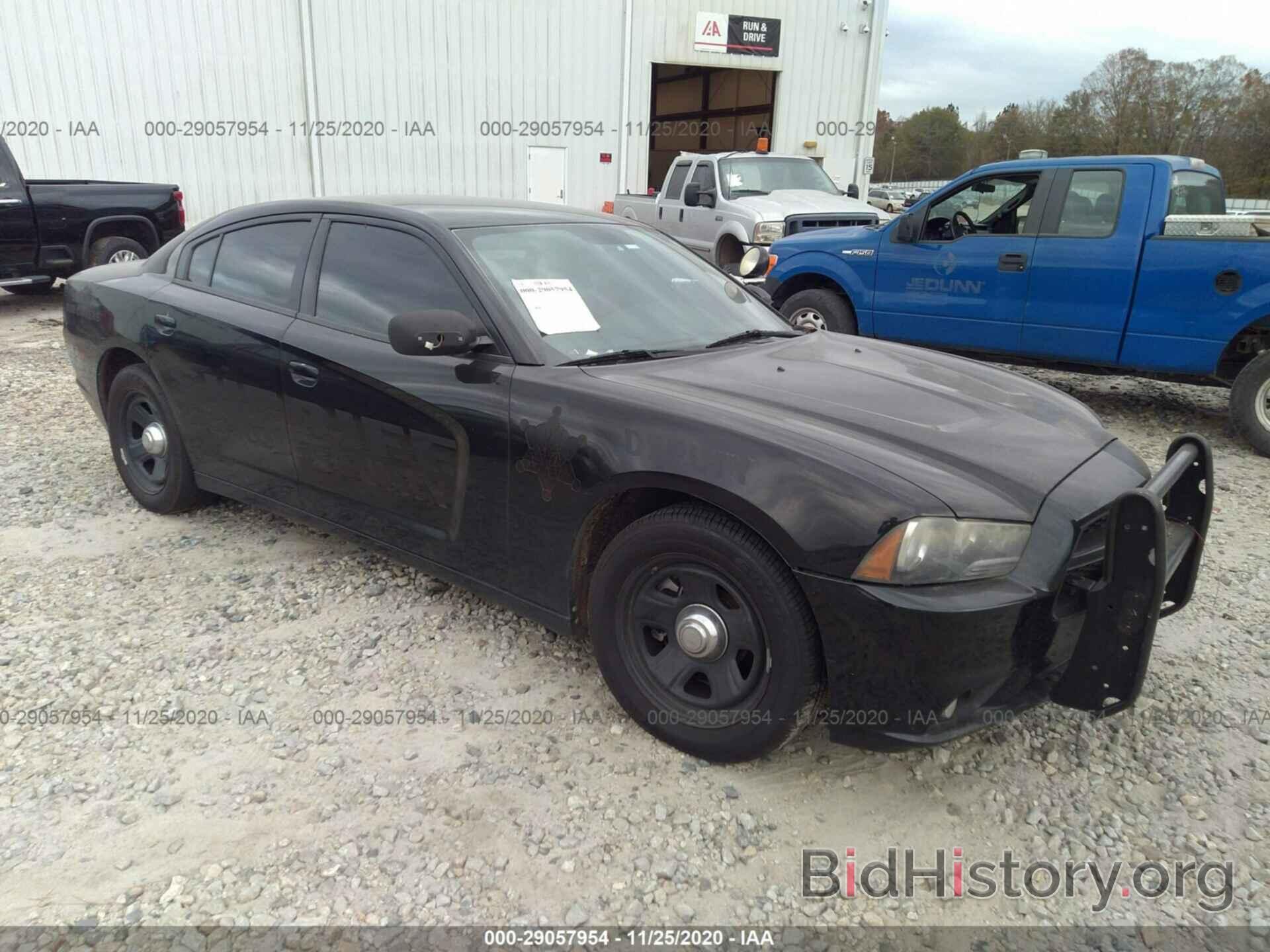Photo 2C3CDXAT4CH226484 - DODGE CHARGER 2012
