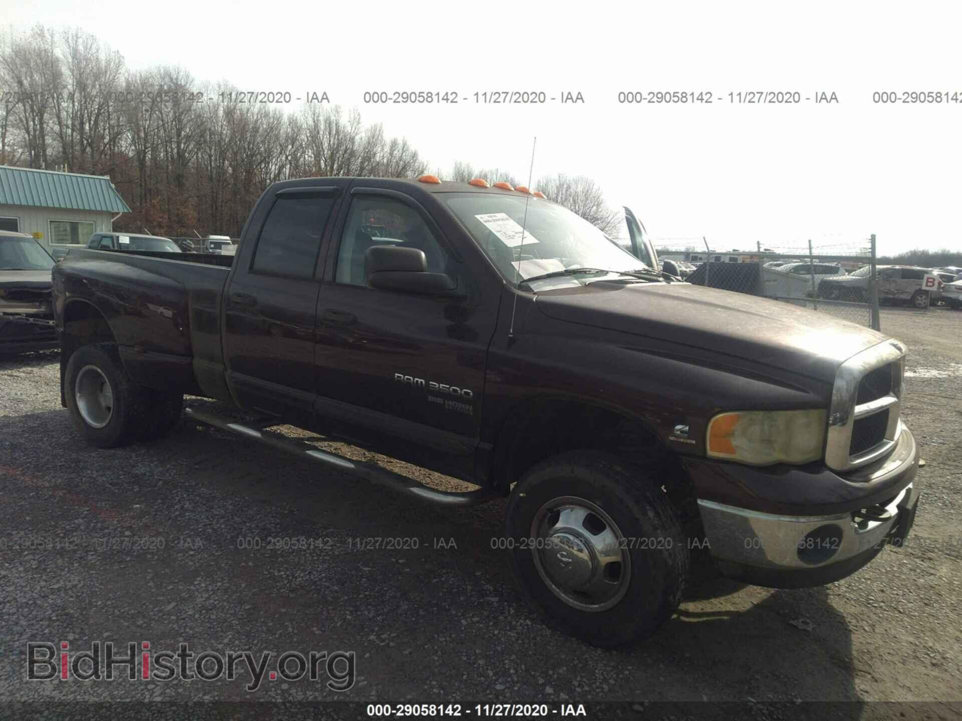 Photo 3D7MS48C55G847249 - DODGE RAM 3500 2005