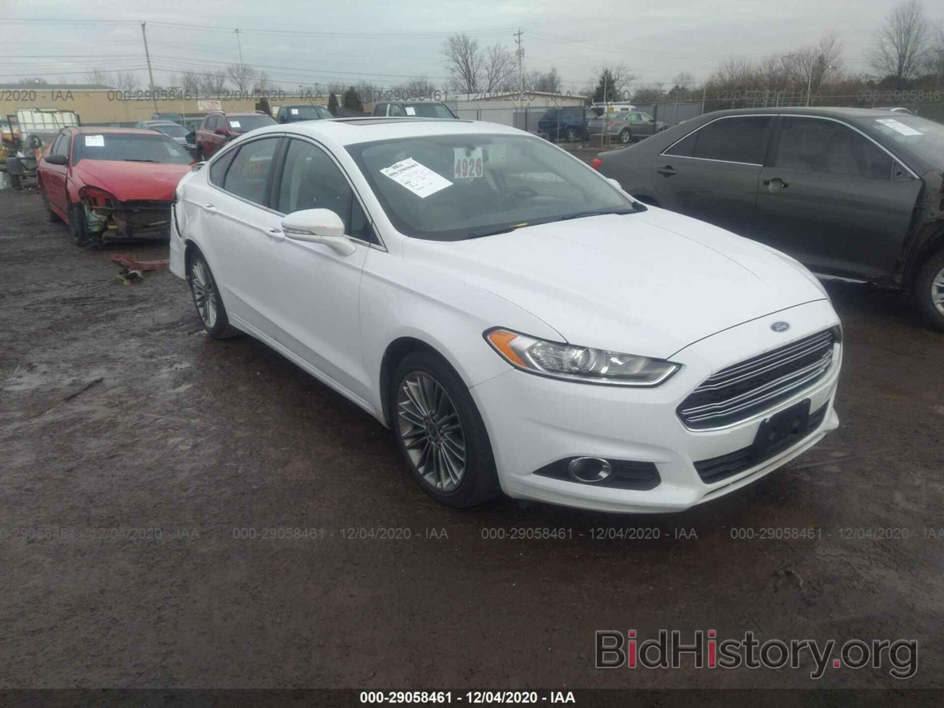 Photo 3FA6P0H9XDR243402 - FORD FUSION 2013