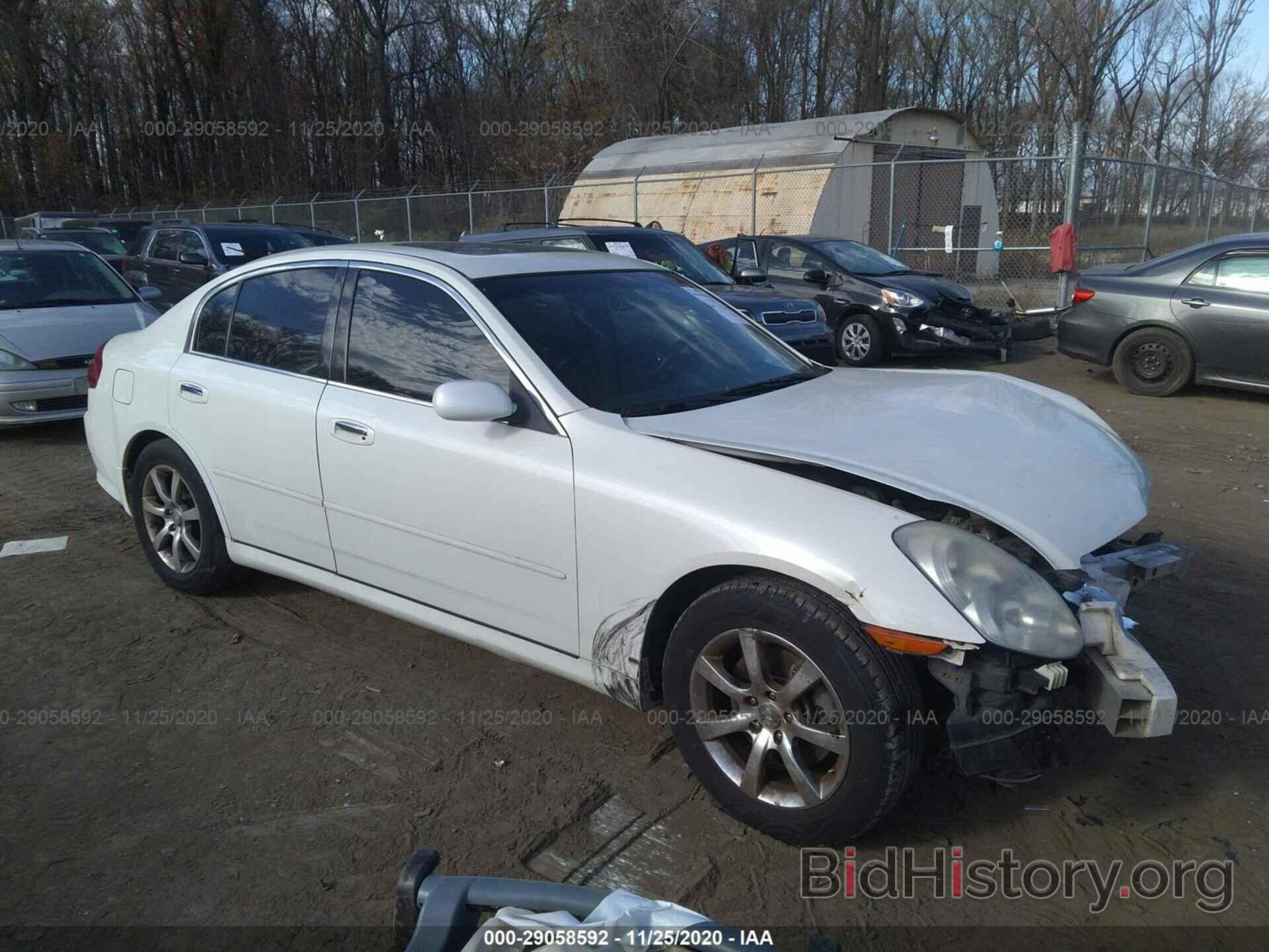 Photo JNKCV51F56M615349 - INFINITI G35 SEDAN 2006